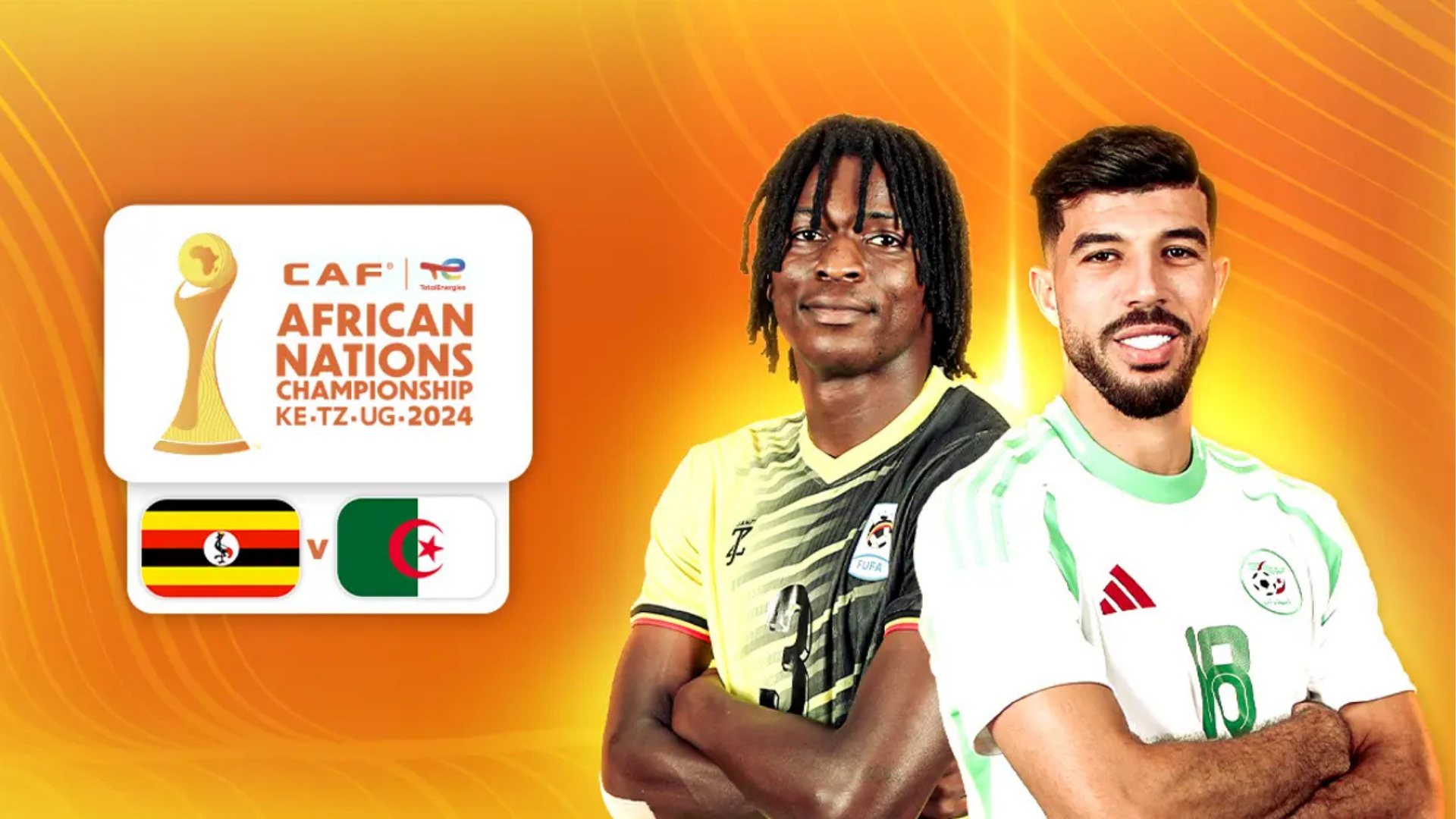 CHAN Uganda vs Argelia