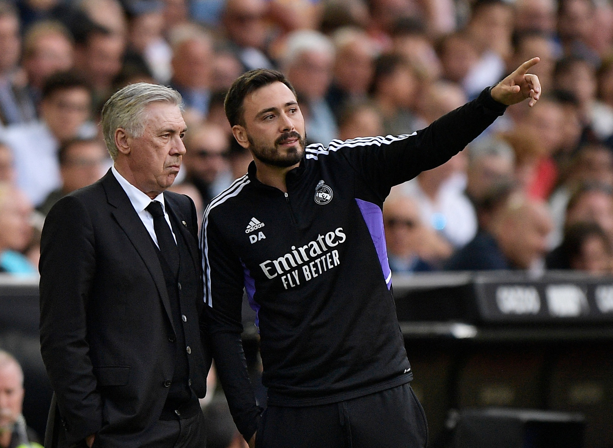 Carlo et Davide Ancelotti