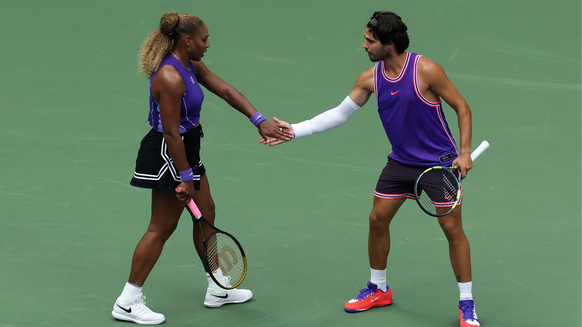 Carlos Alcaraz y Serena Williams