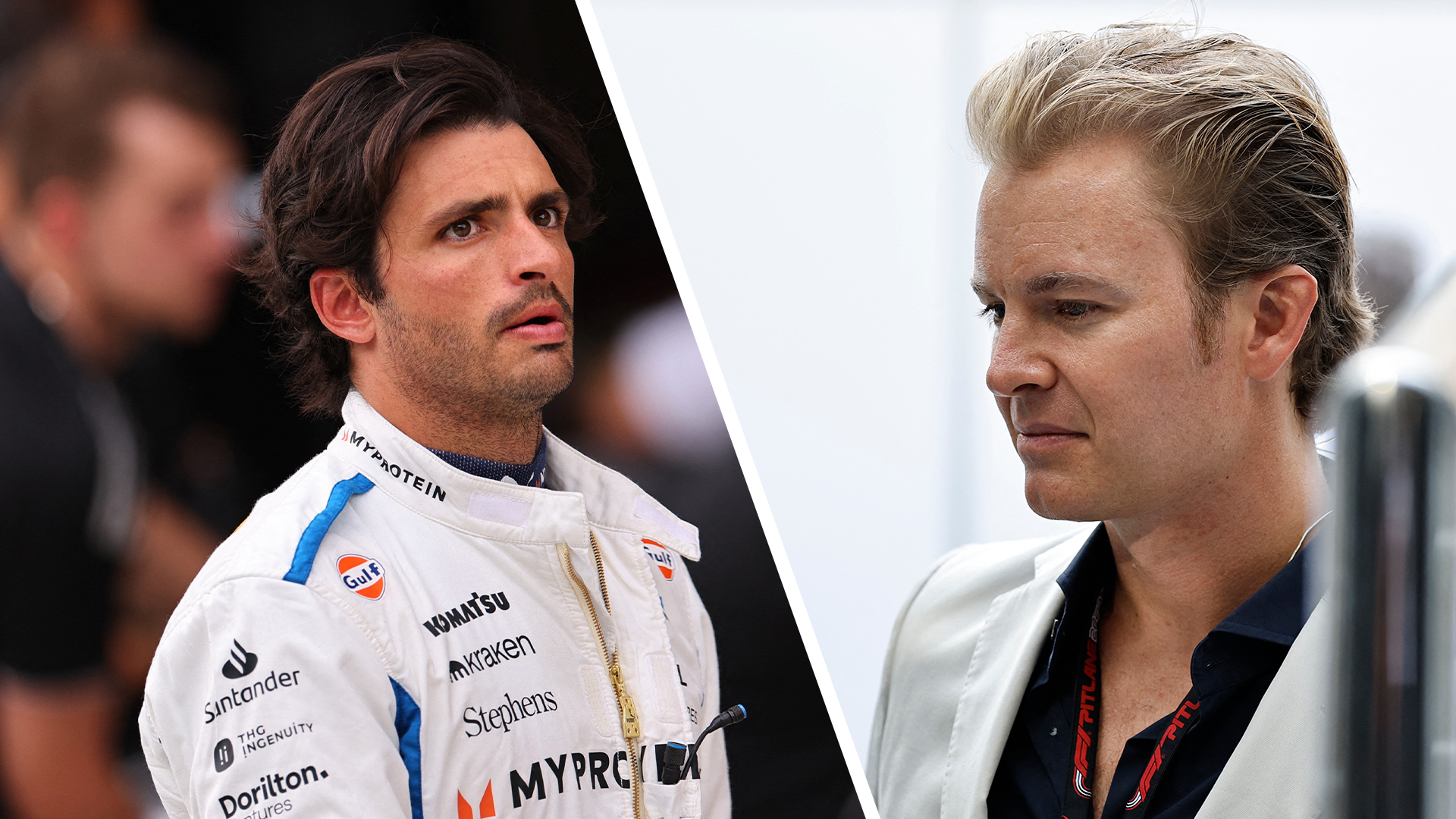 Carlos Sainz, Nico Rosberg