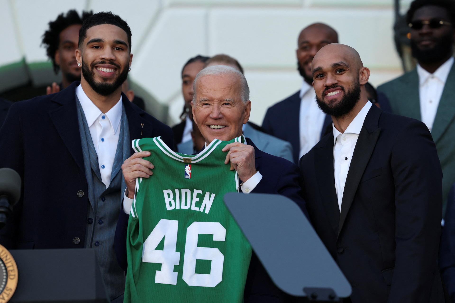 Celtics Joe Biden