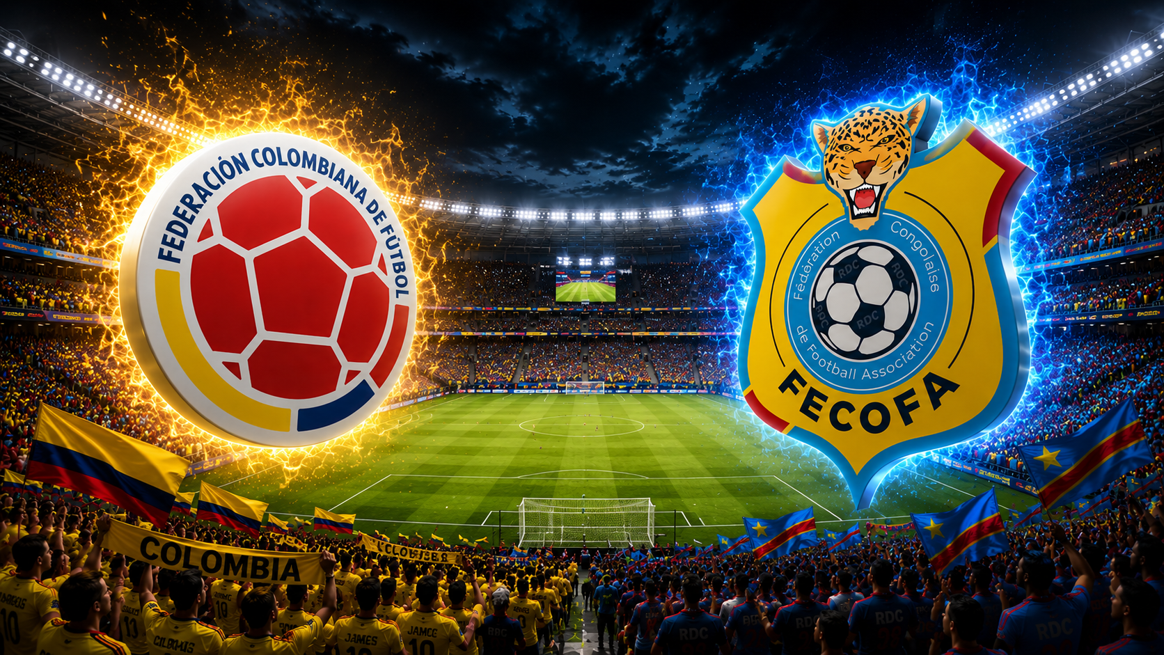 Colombia vs DR Congo