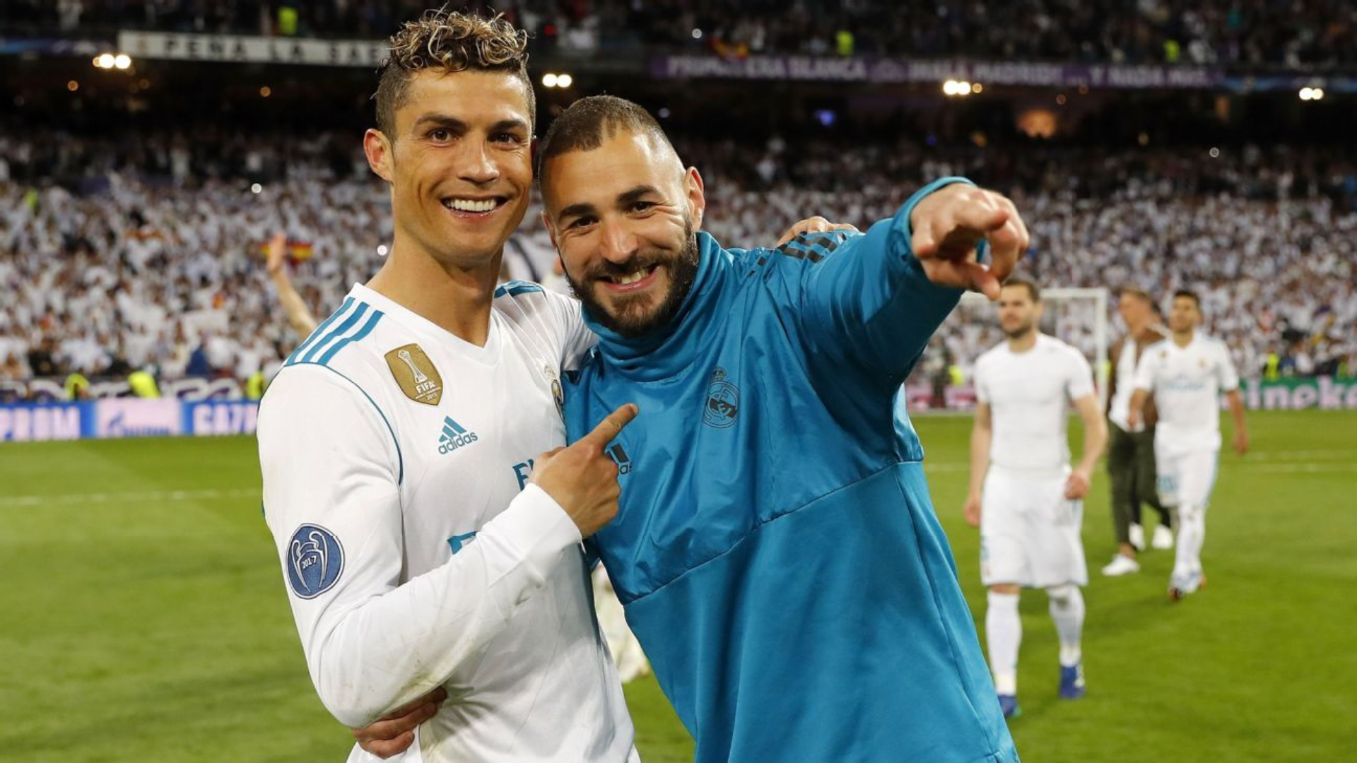 Cristiano Ronaldo y Karim Benzema