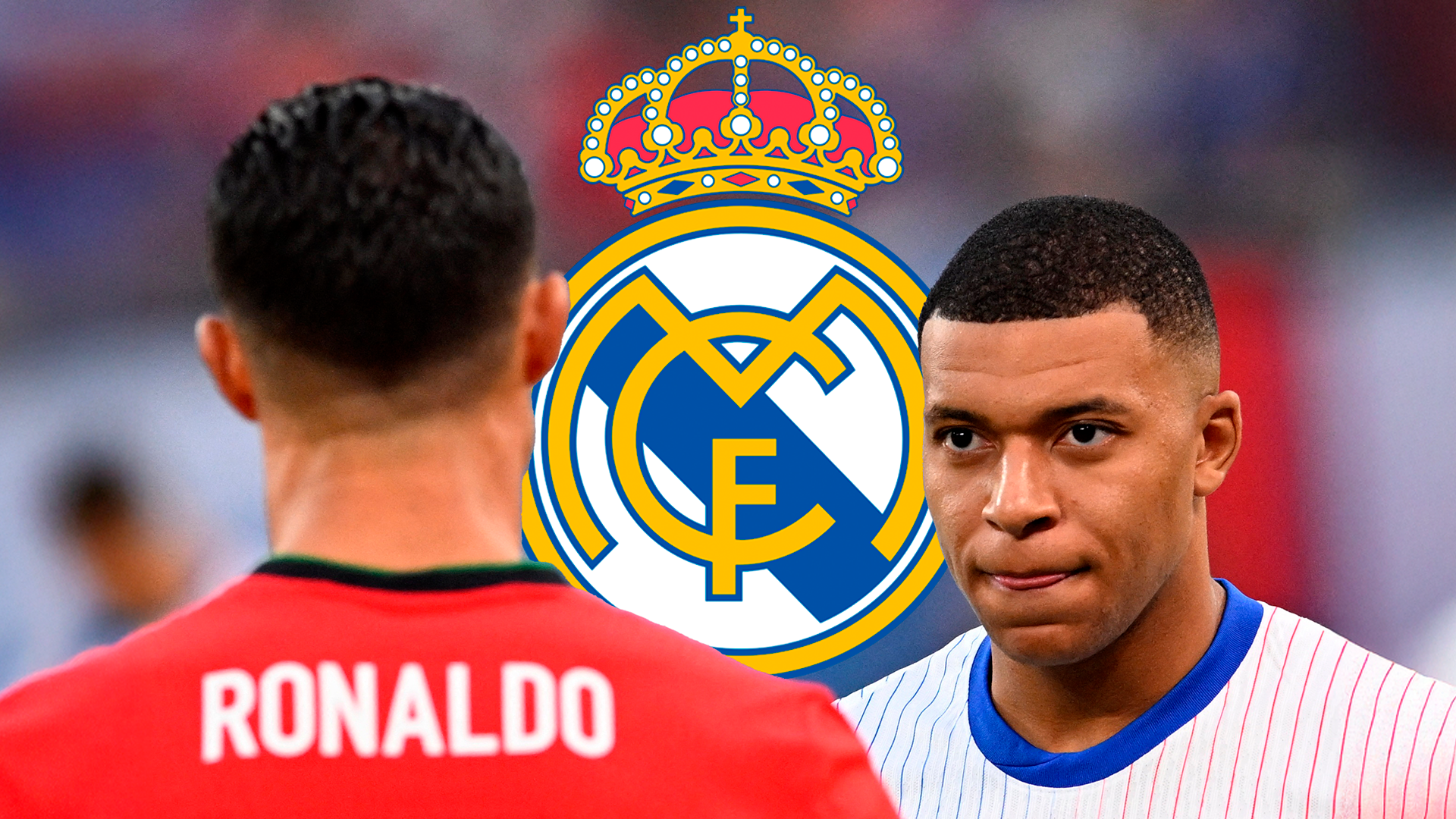 Cristiano Ronaldo y Kylian Mbappé