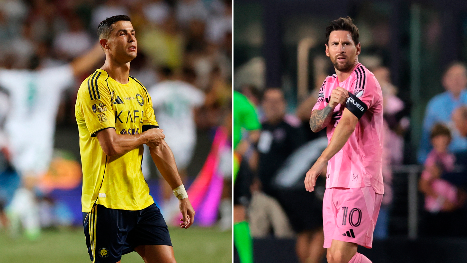 Cristiano Ronaldo y Lionel Messi