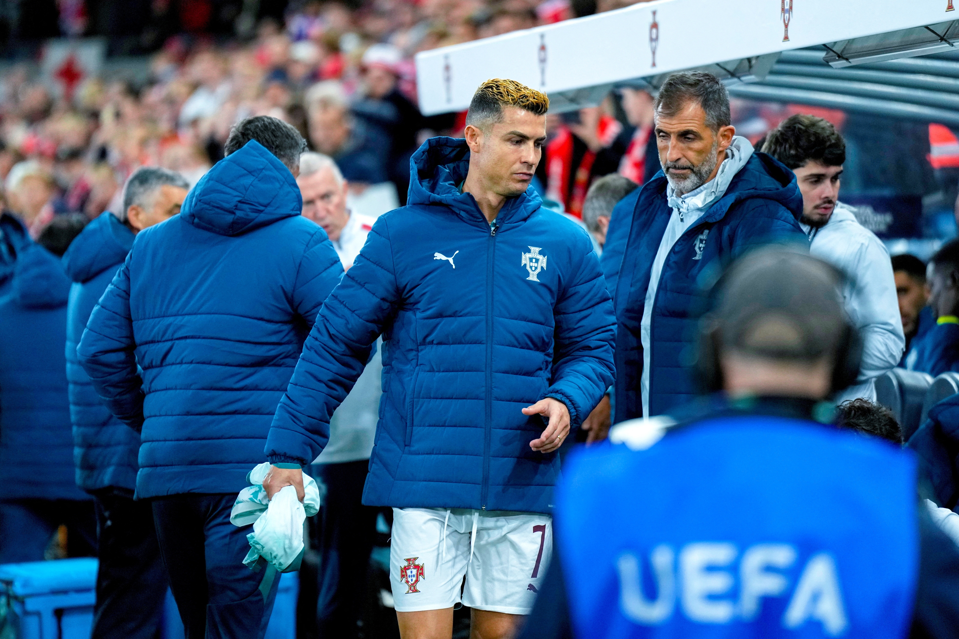 Cristiano Ronaldo Ends Historic Streak After Remaining on the Bench for Portugal | beIN SPORTS