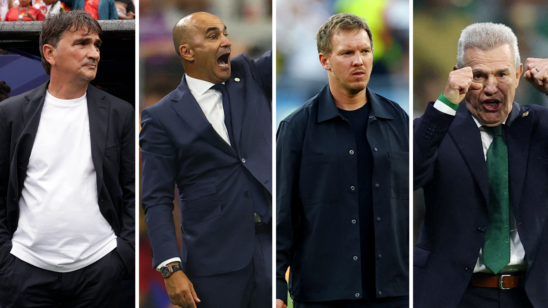 Dalic, Martinez, Nagelsmann, Aguirre