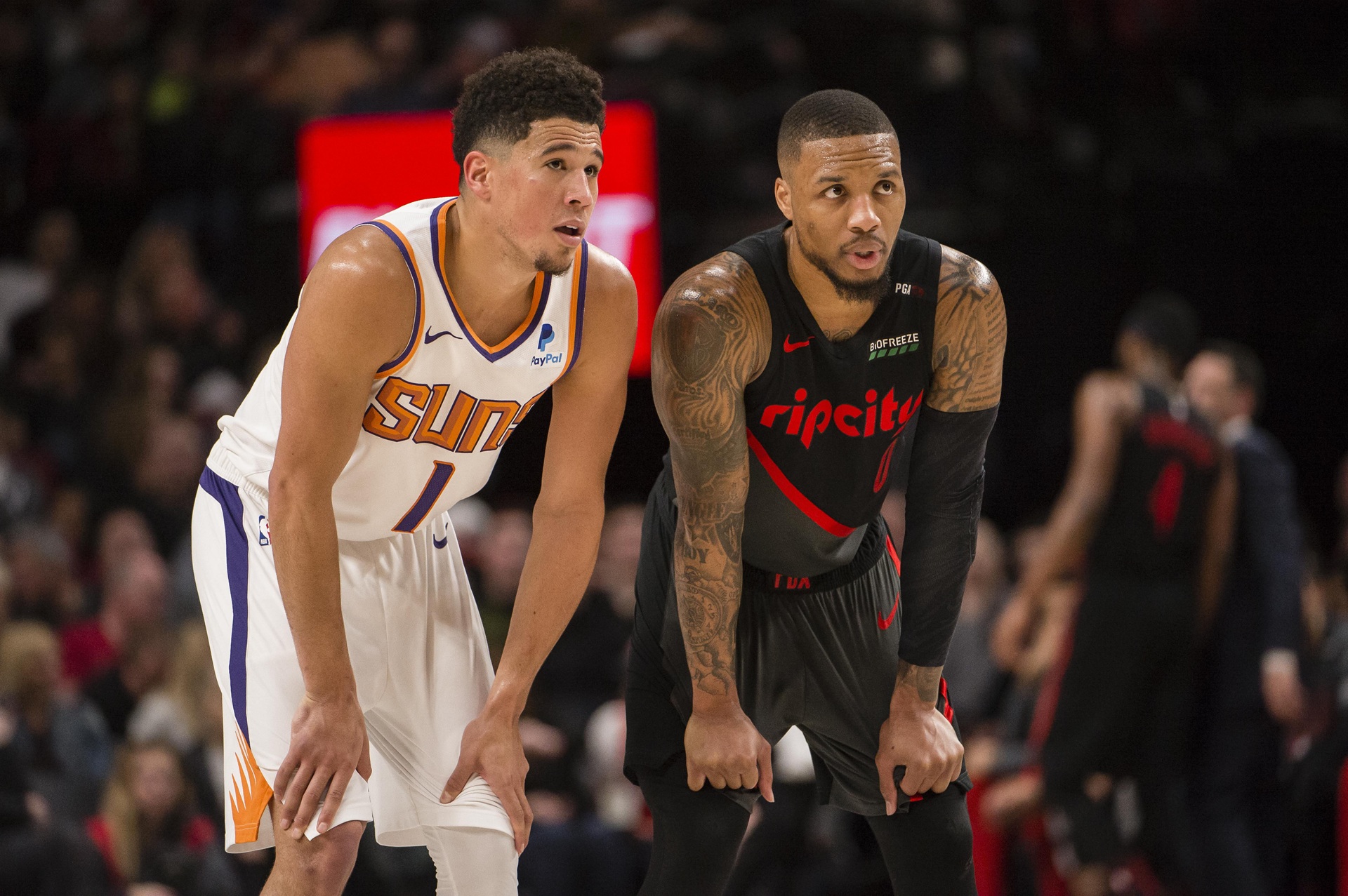Damian Lillard et Devin Booker