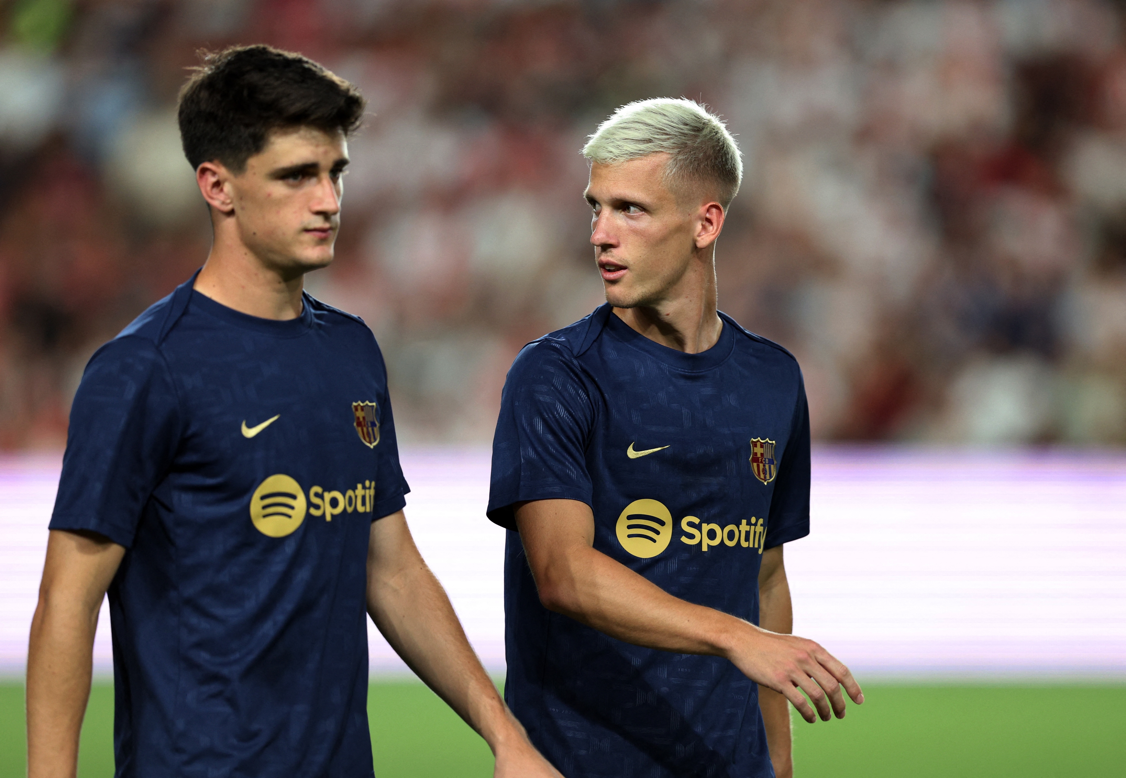 Dani Olmo et Pau Victor