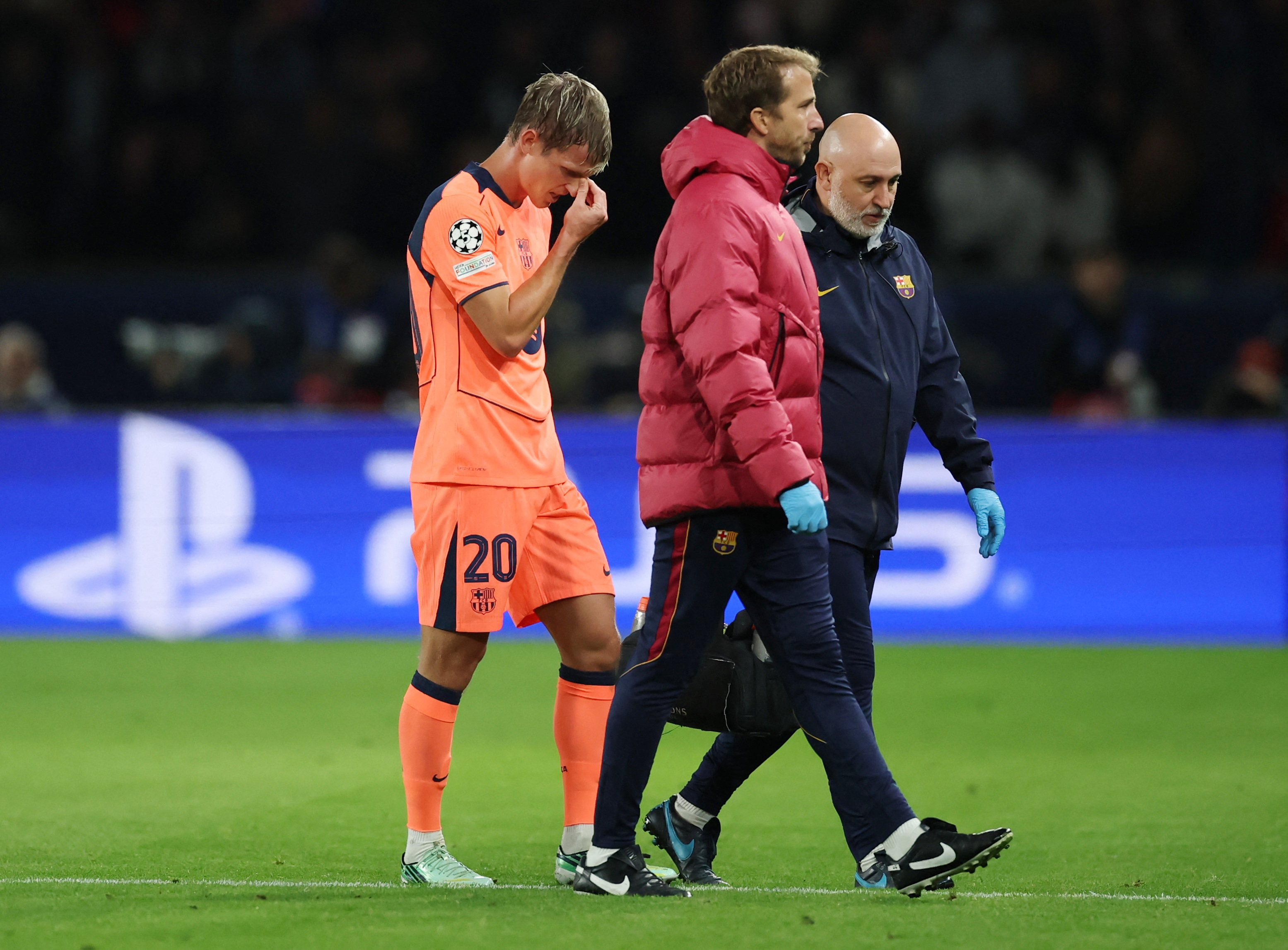 Dani Olmo vs PSG