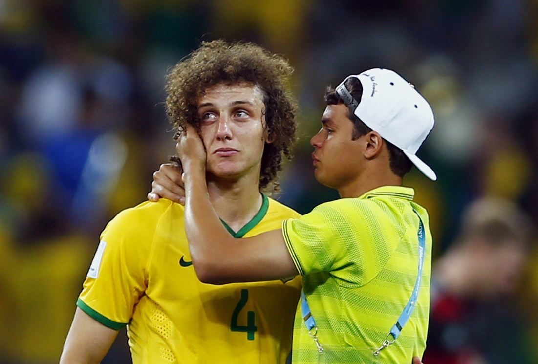 David Luiz et Thiago Silva