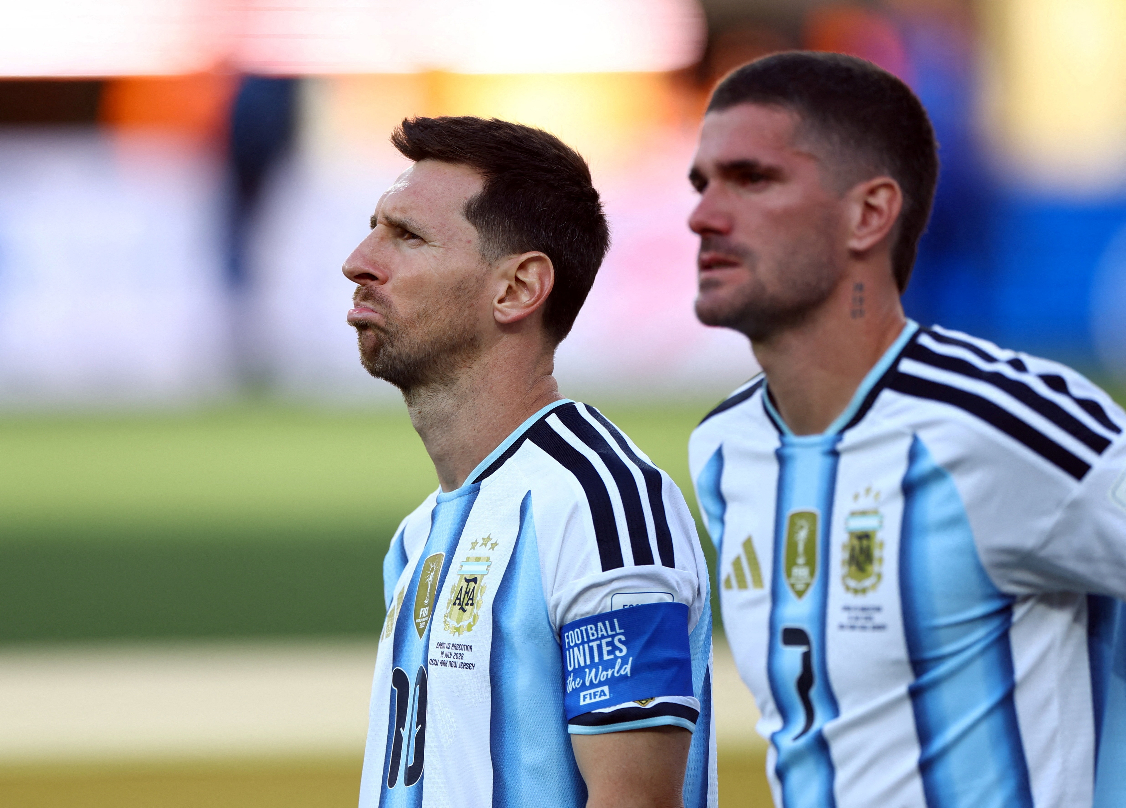 De Paul y Messi