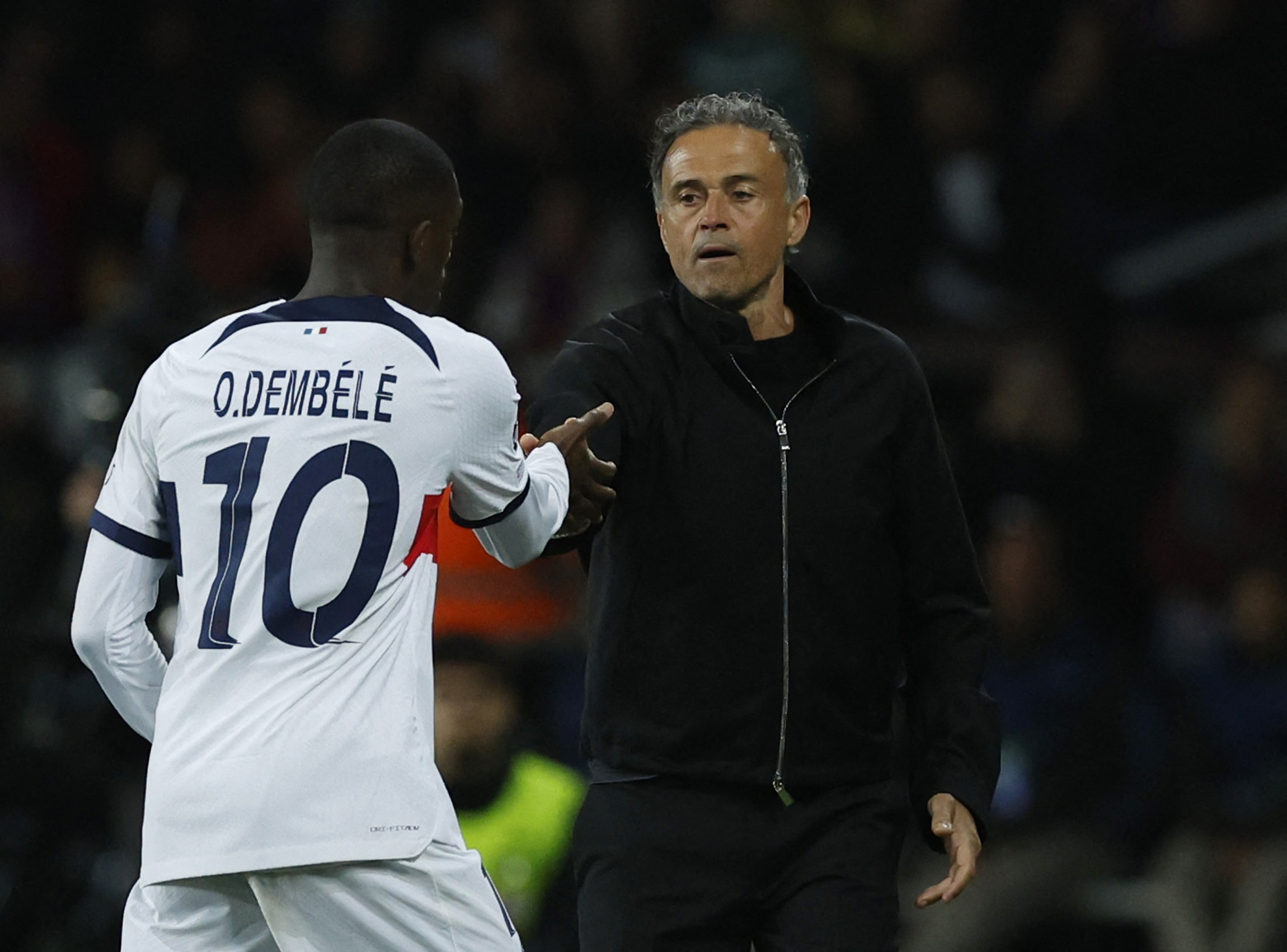 Dembélé et Enrique