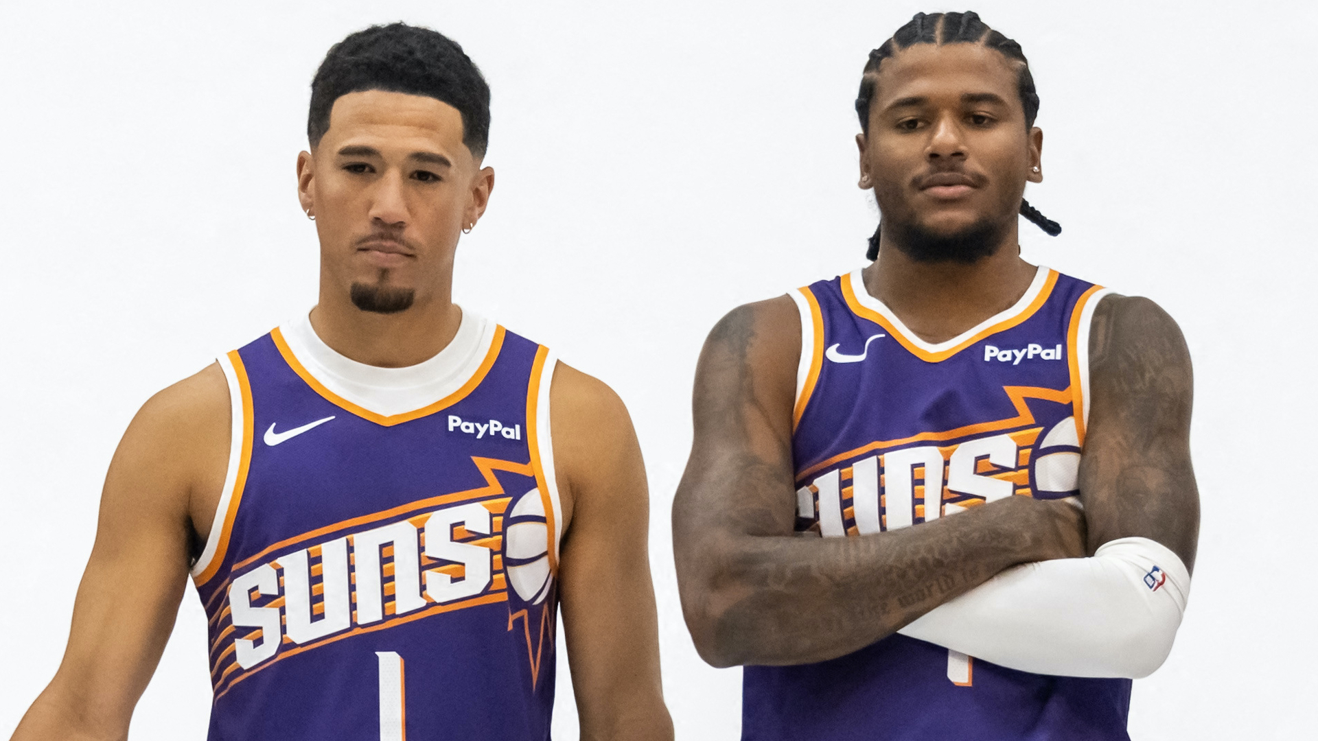 Devin Booker and Jalen Green