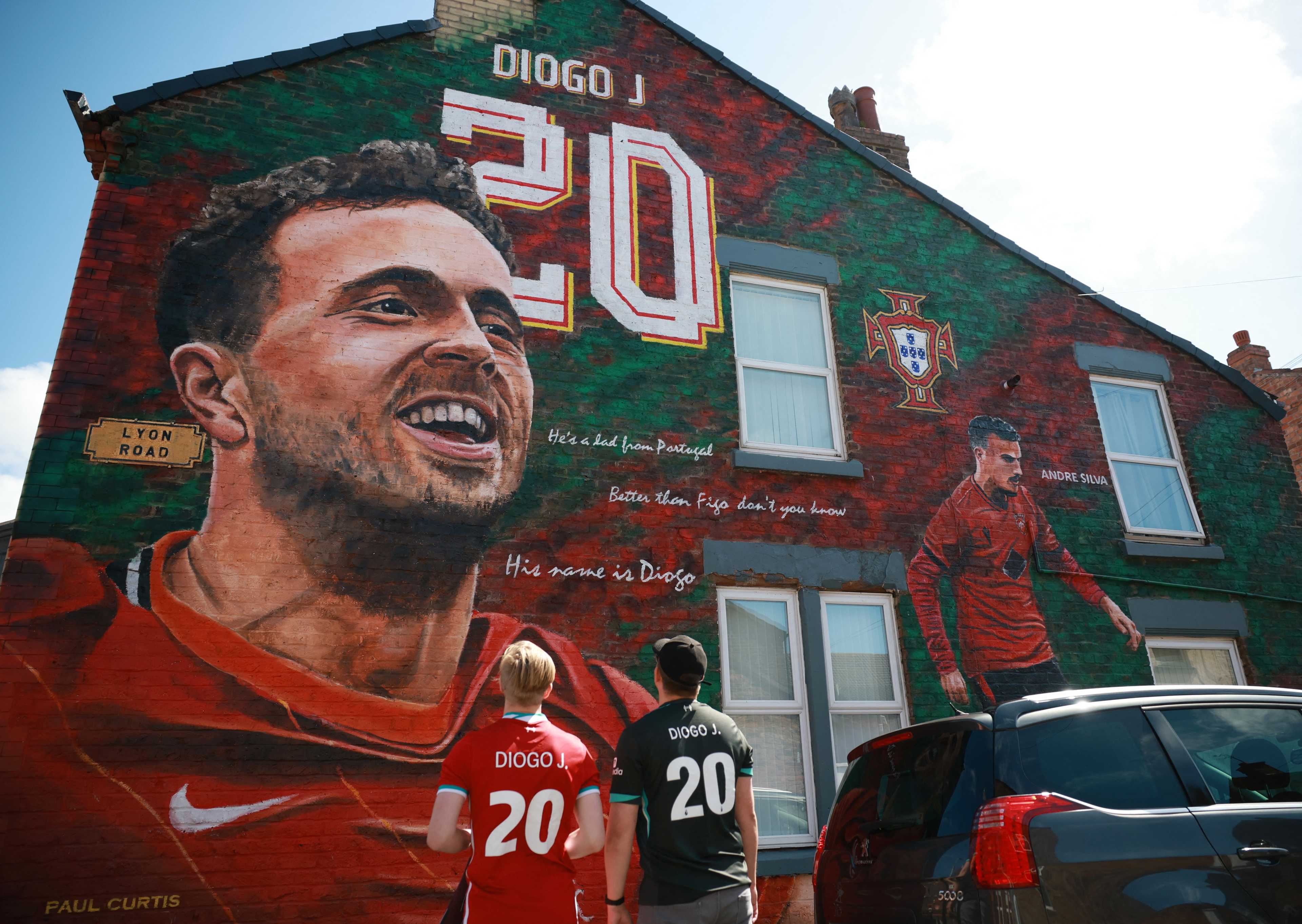 Diogo Jota fresque