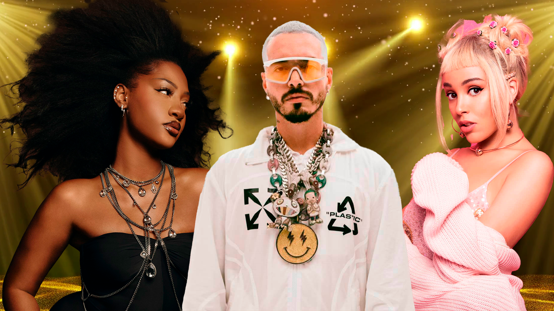 Doja Cat, Tems y J Balvin