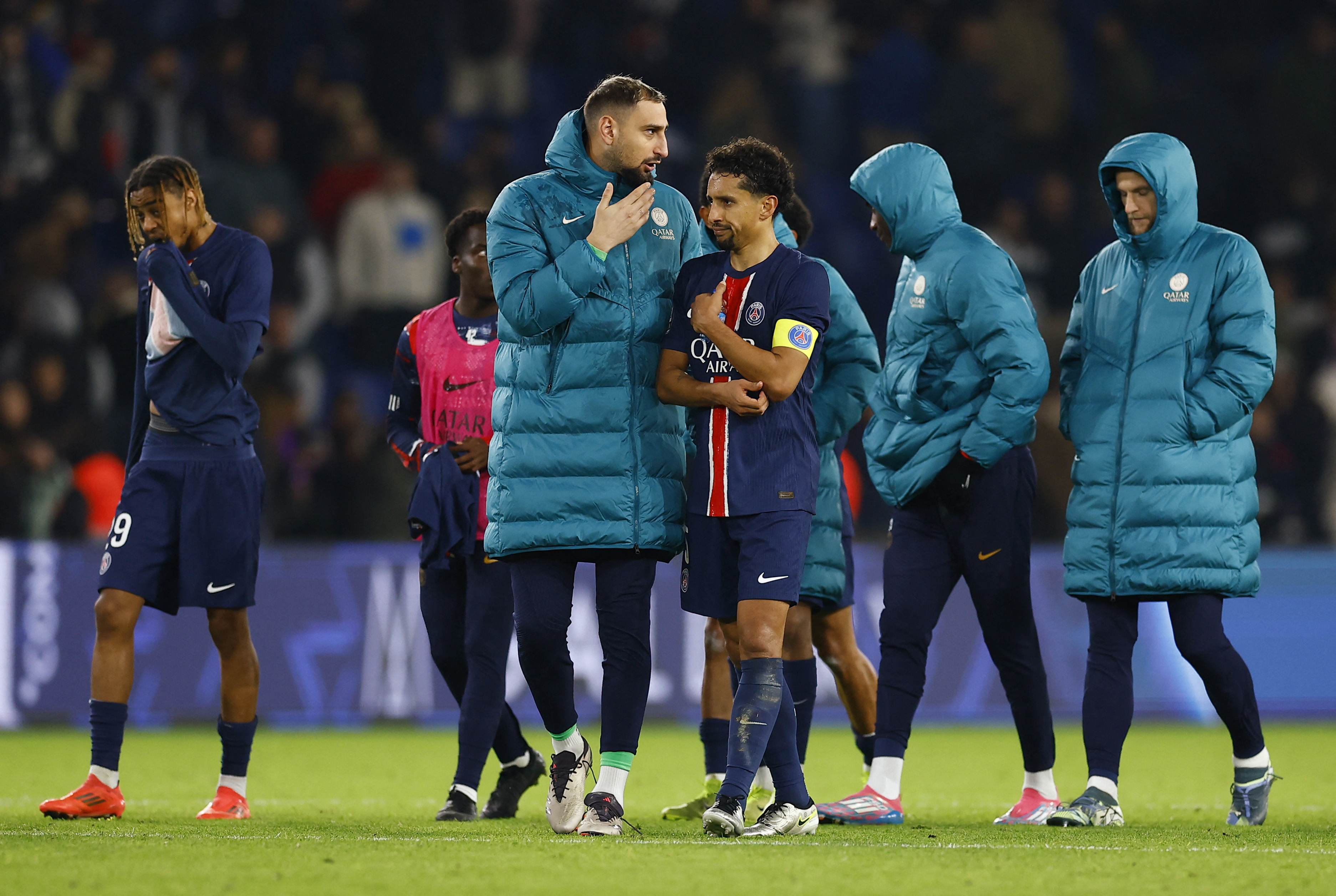 Donnarumma et Marquinhos