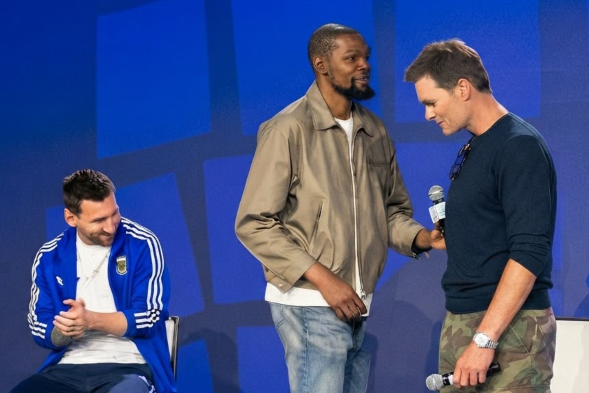 Durant forgets Messi and Brady