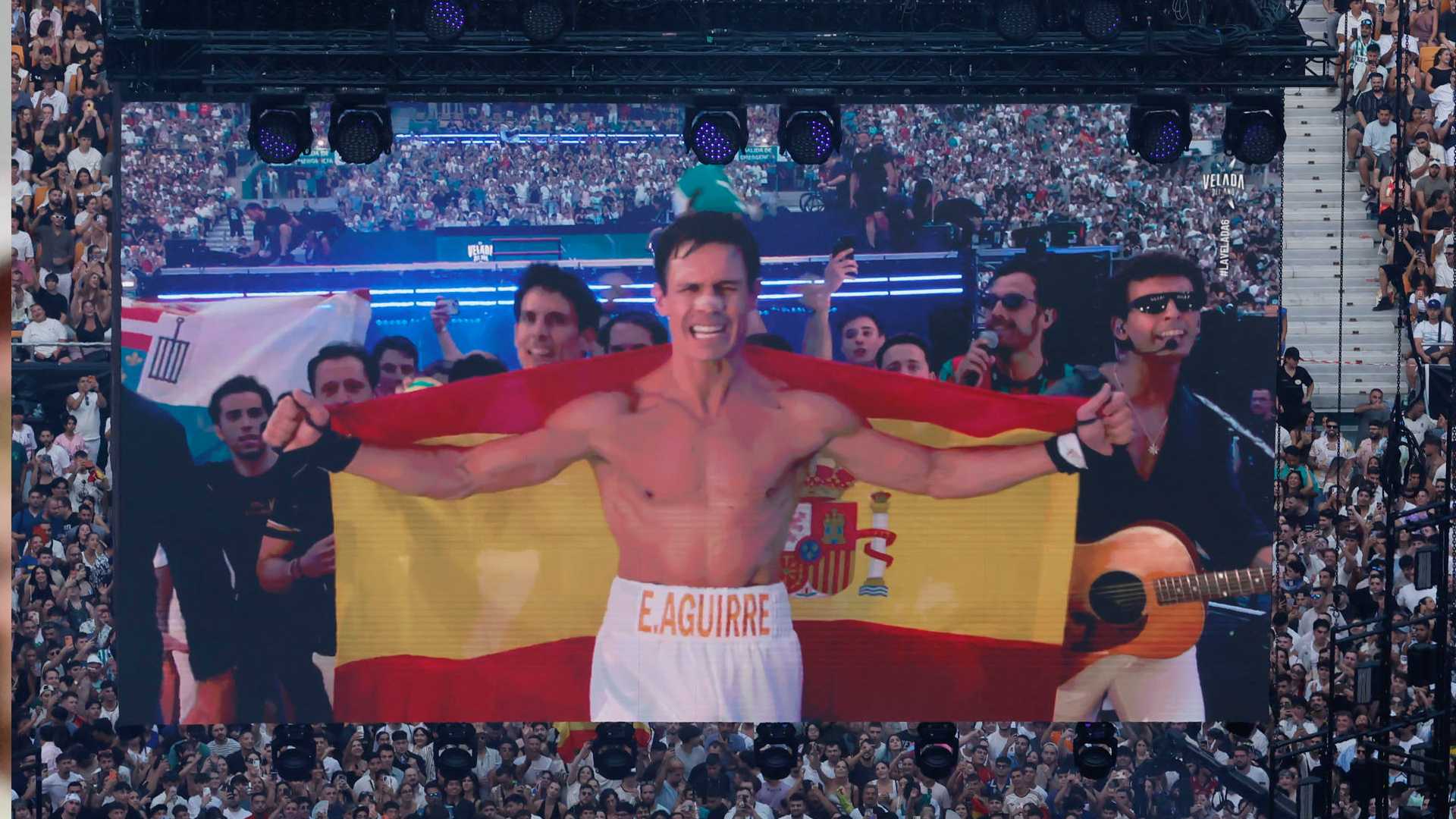Edu Aguirre previo a su pelea en la Velada 6