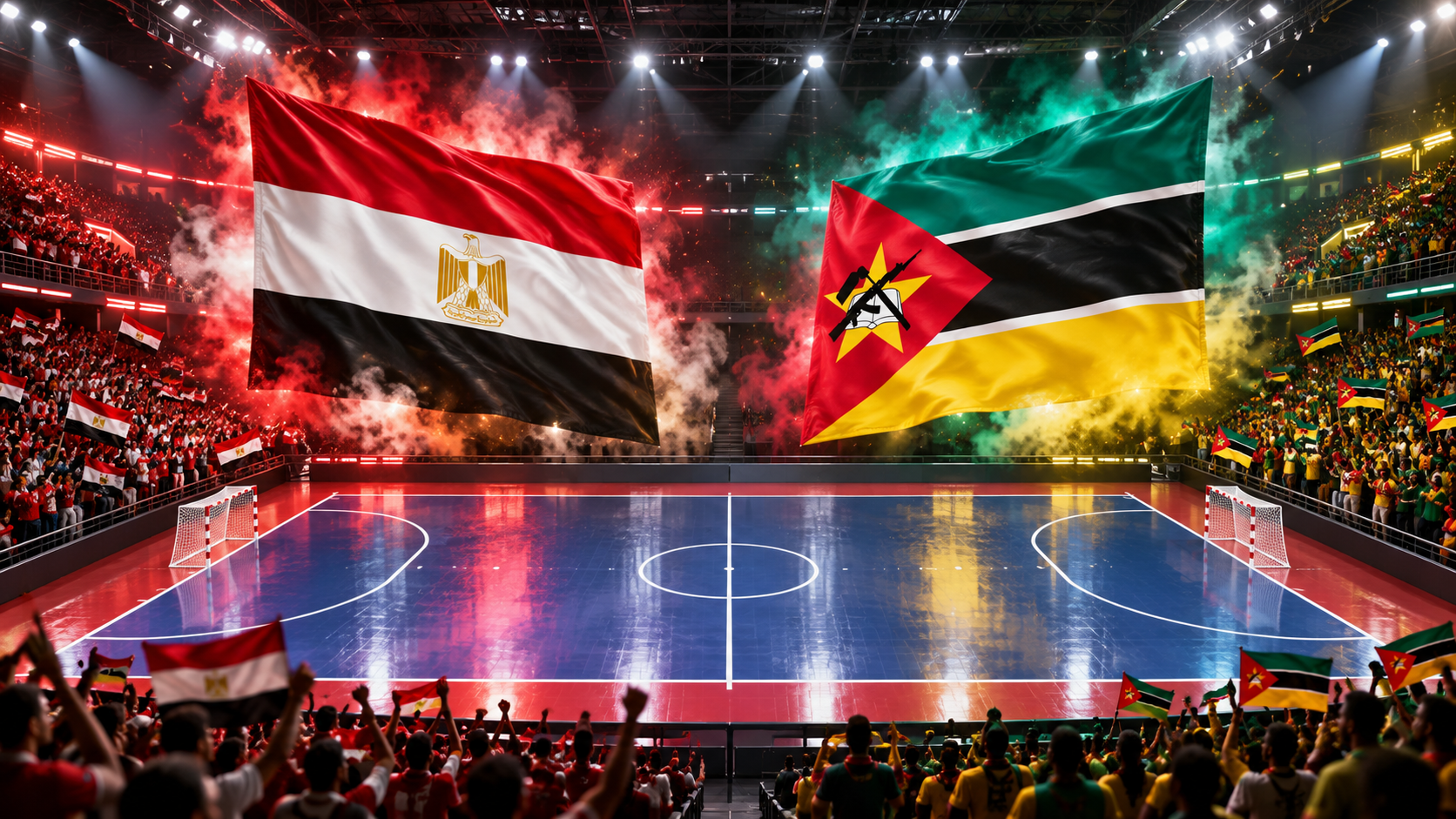 Egipto vs Mozambique