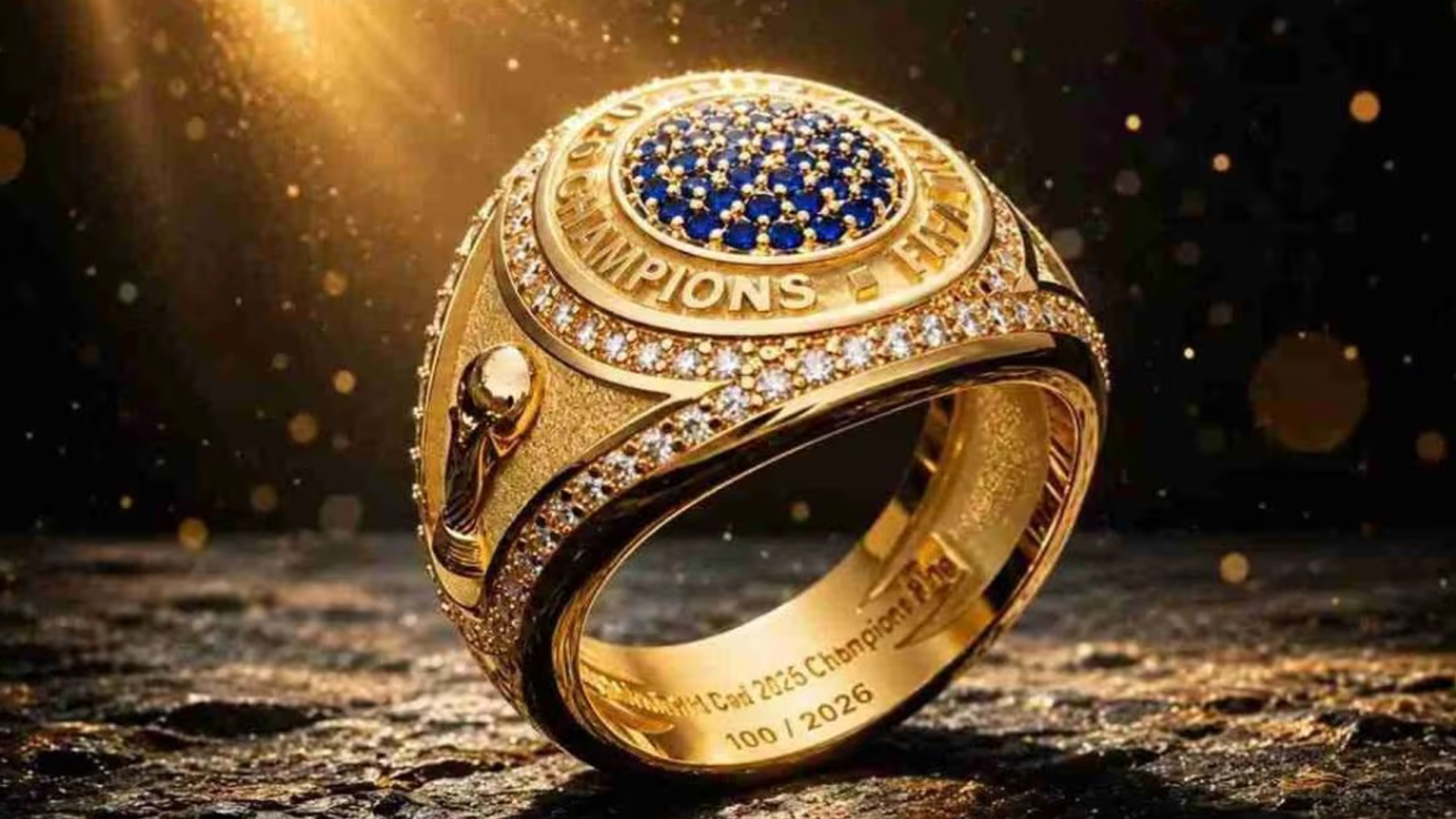 El anillo de campeón del Mundial de la FIFA 2026