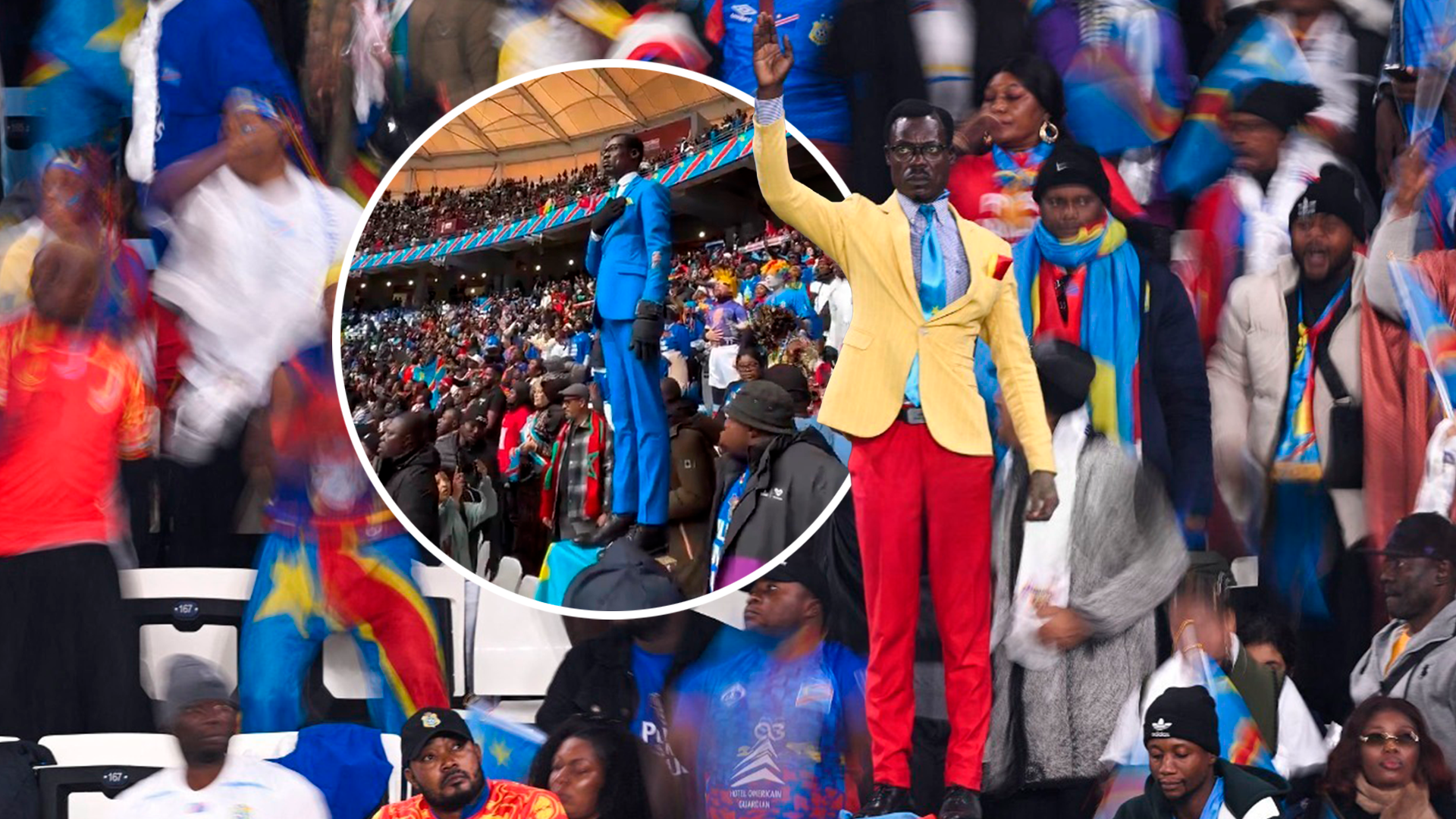 El hincha más viral de la AFCON 2025