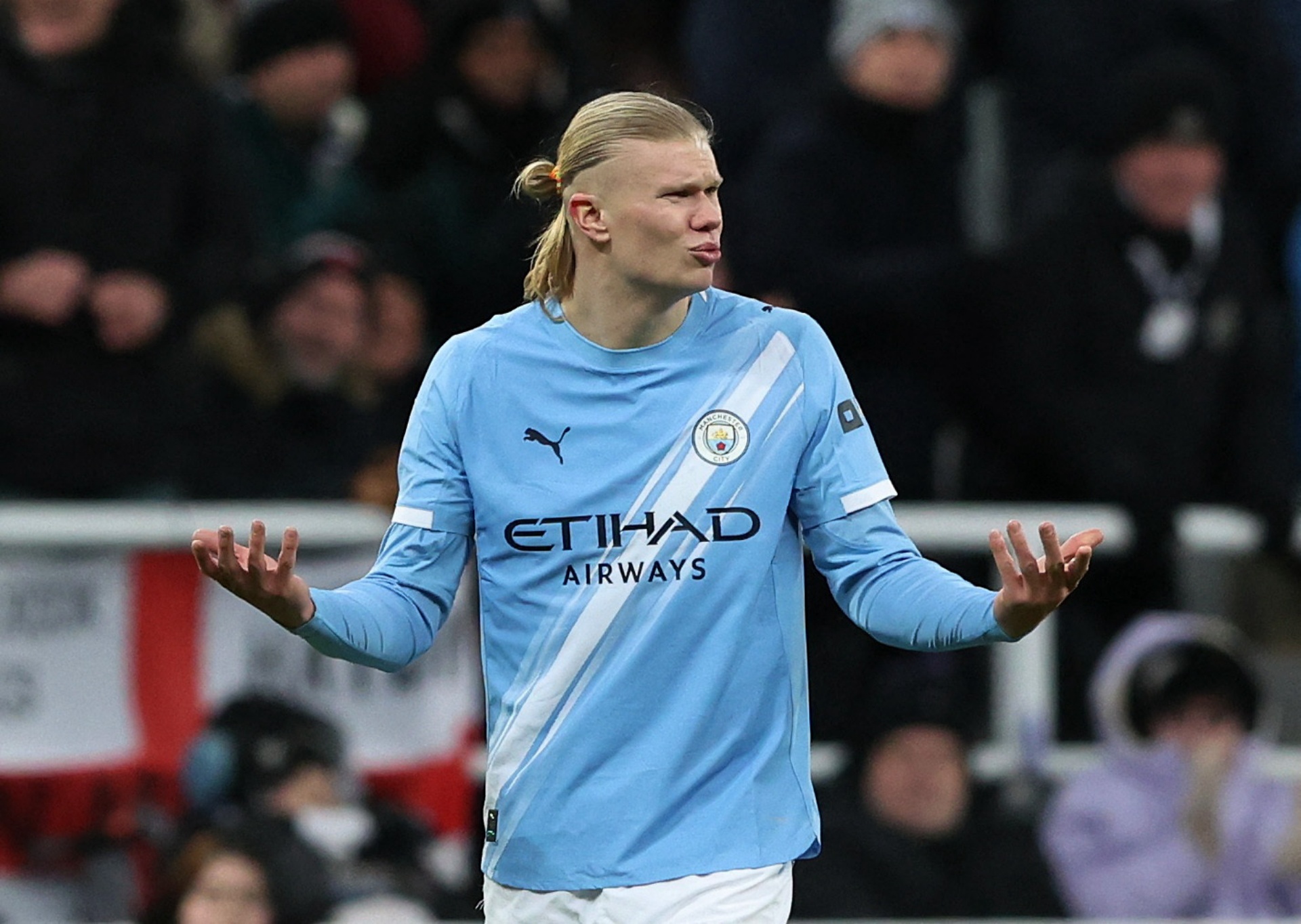 El momento más frío de Erling Haaland