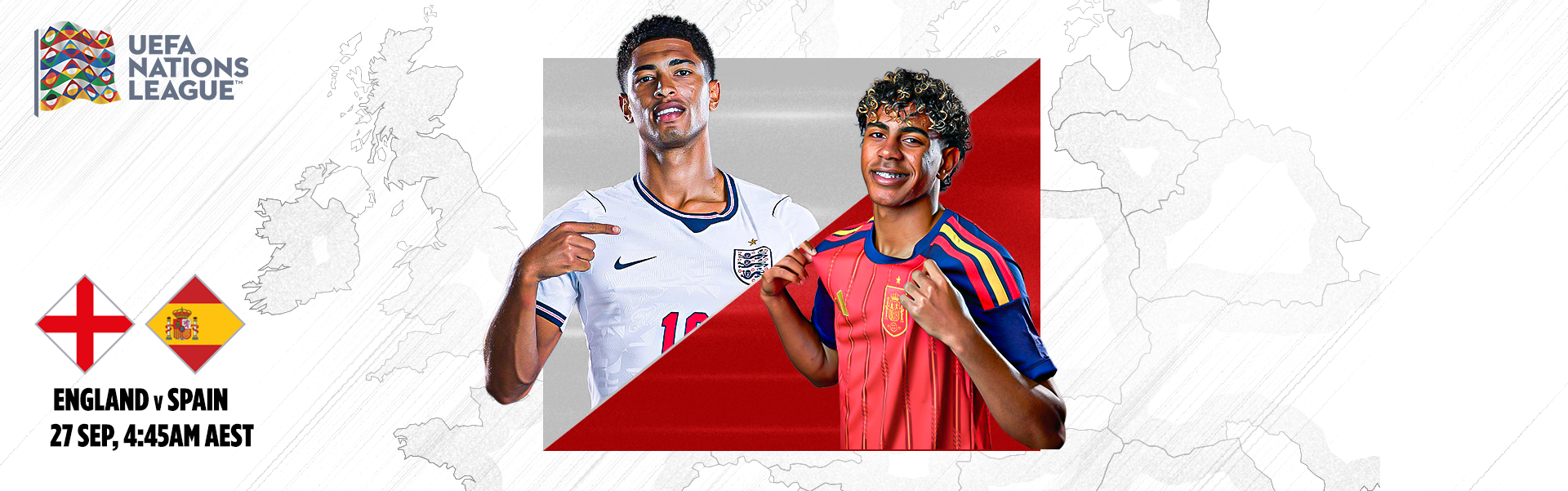 England v Spain