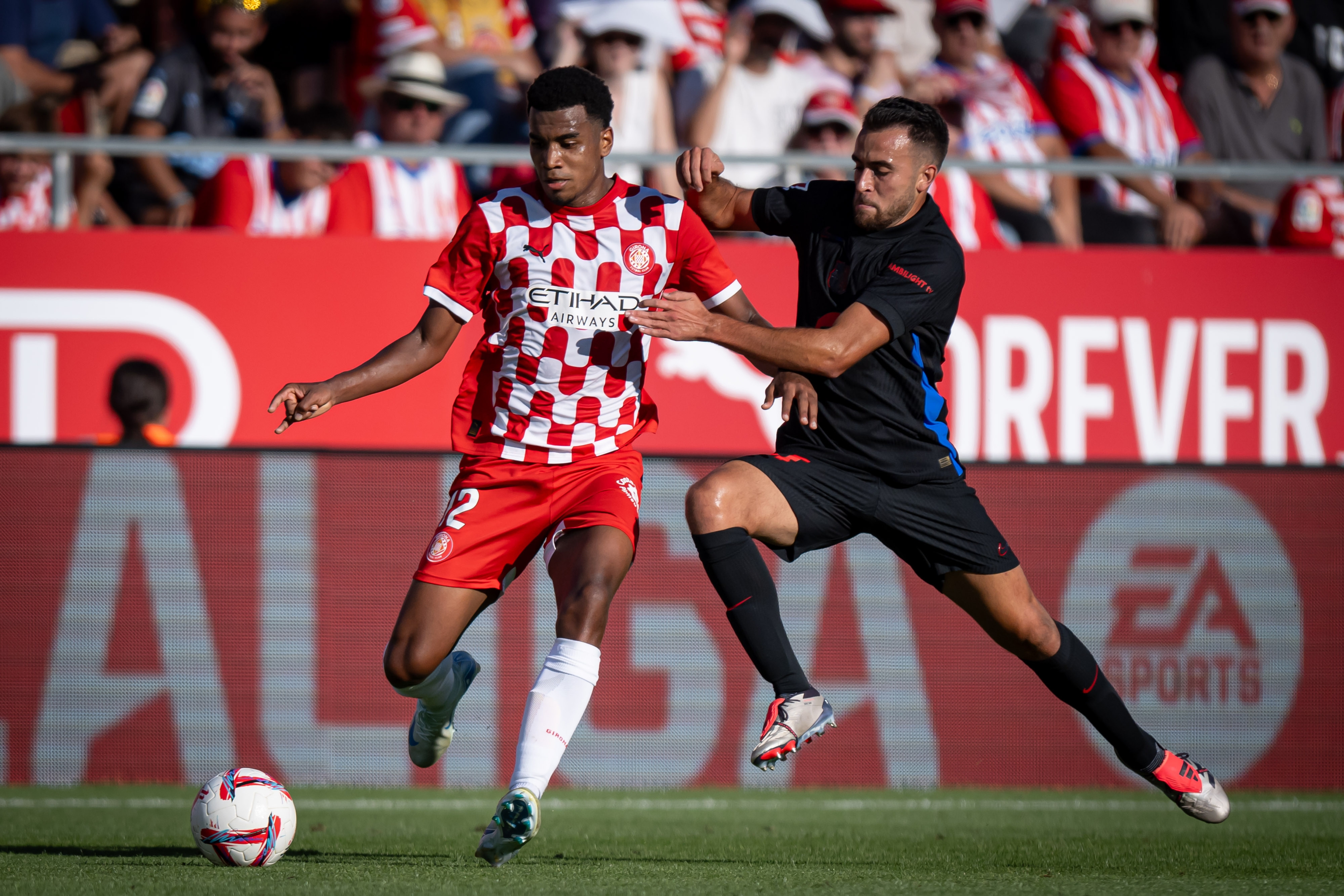 Eric Garcia face à Gérone