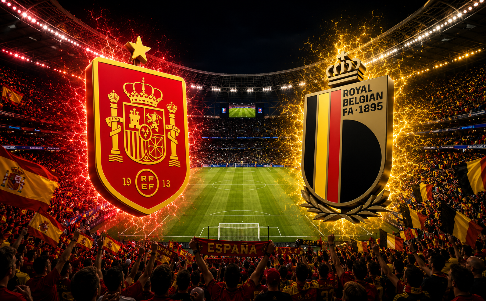 España vs Bélgica