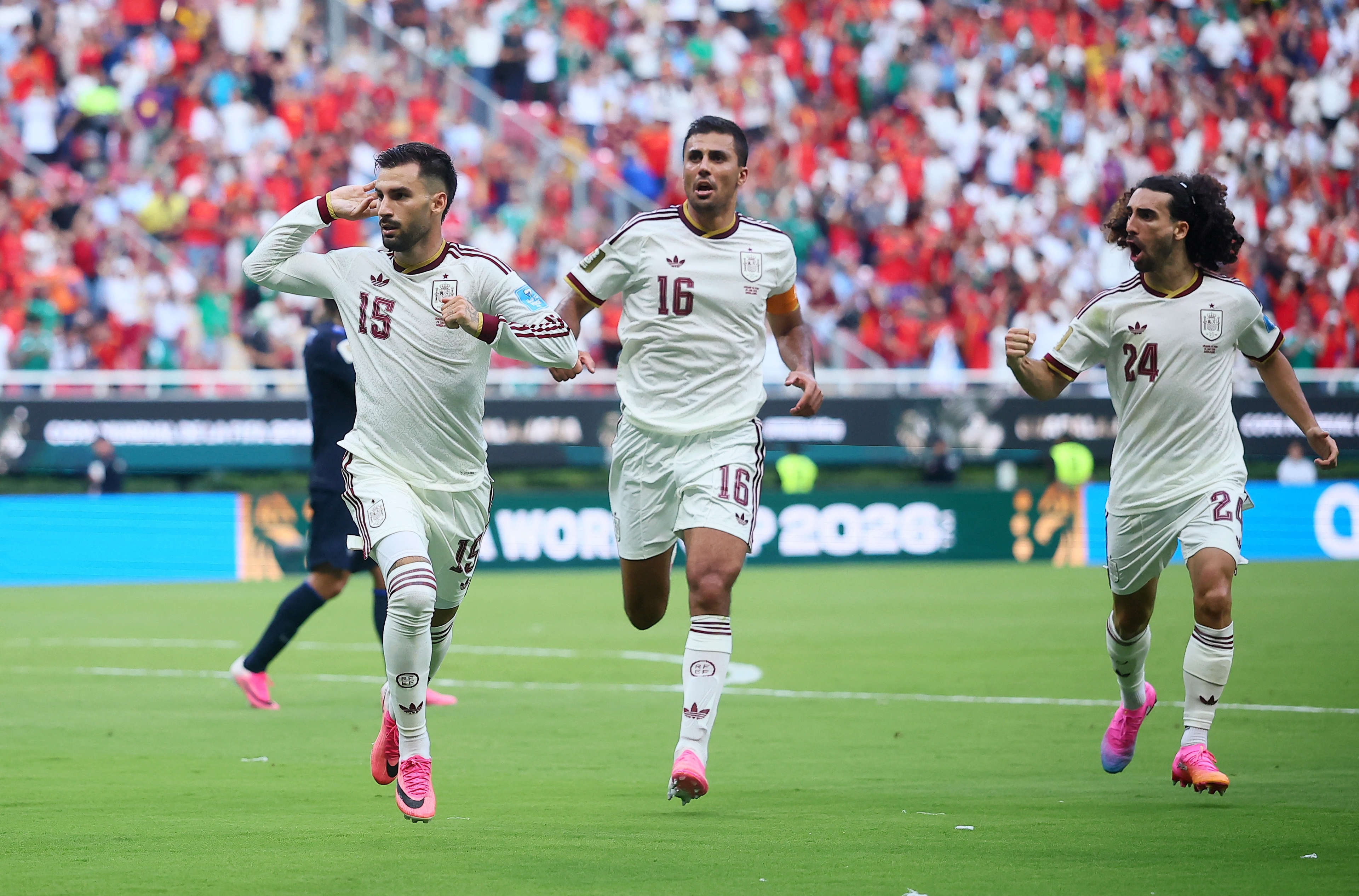 España, el clasificado número 20 de la Copa Mundial de la FIFA 2026