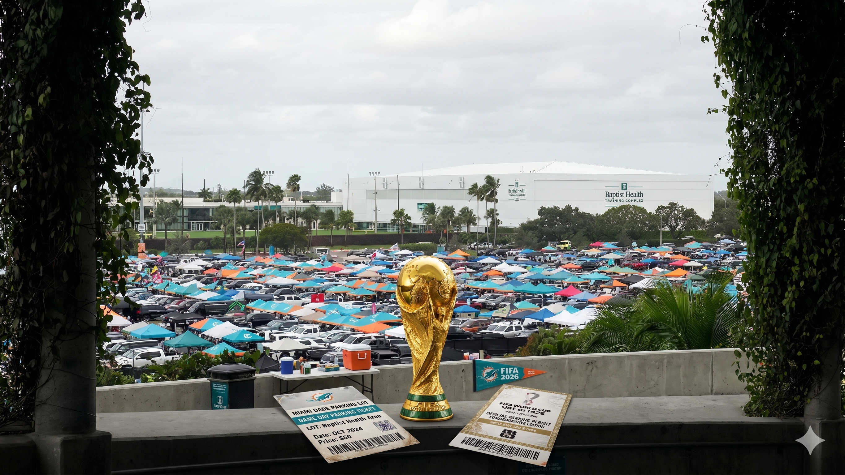 Estacionamientos en el Mundial
