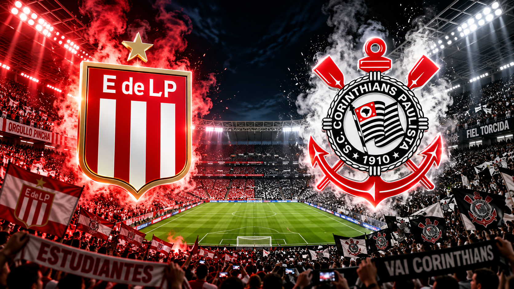 Estudiantes La Plata vs Corinthians
