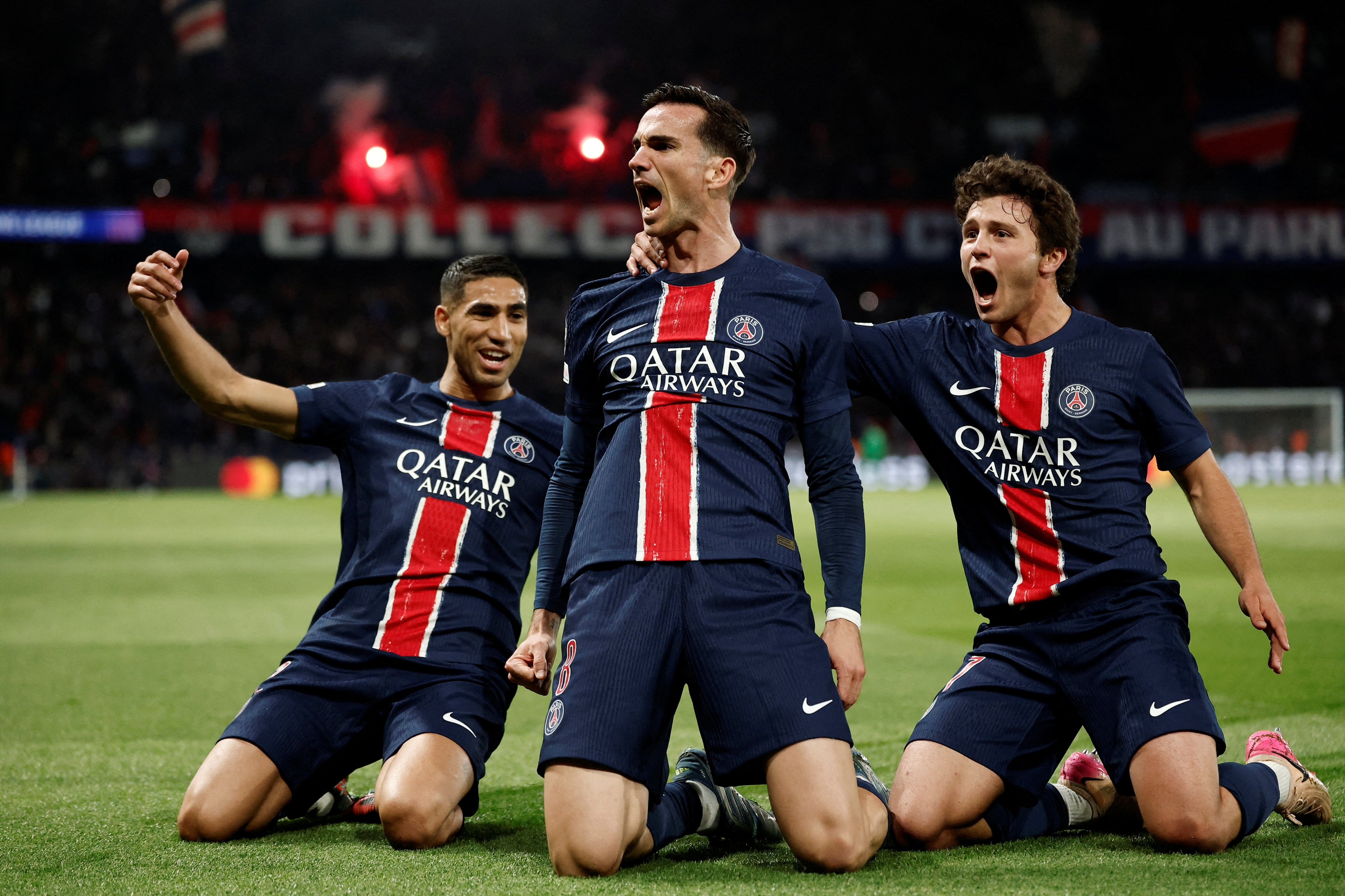 Fabian Ruiz célébration Arsenal