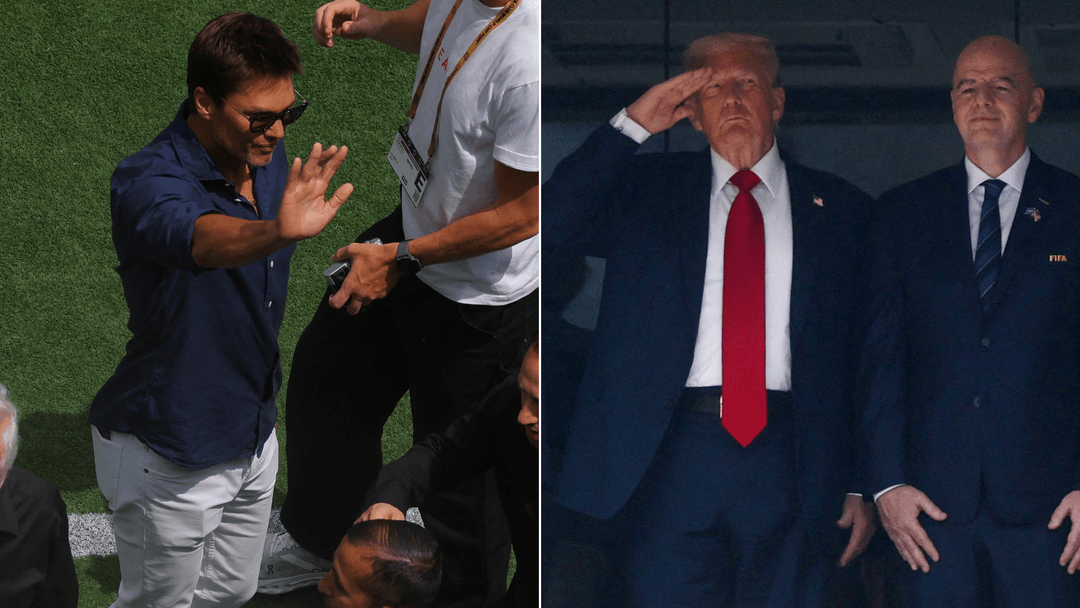 These are the celebrities present in the Club World Cup final