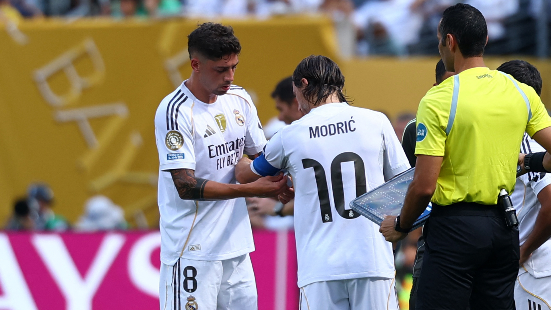 Federico Valverde y Luka Modric