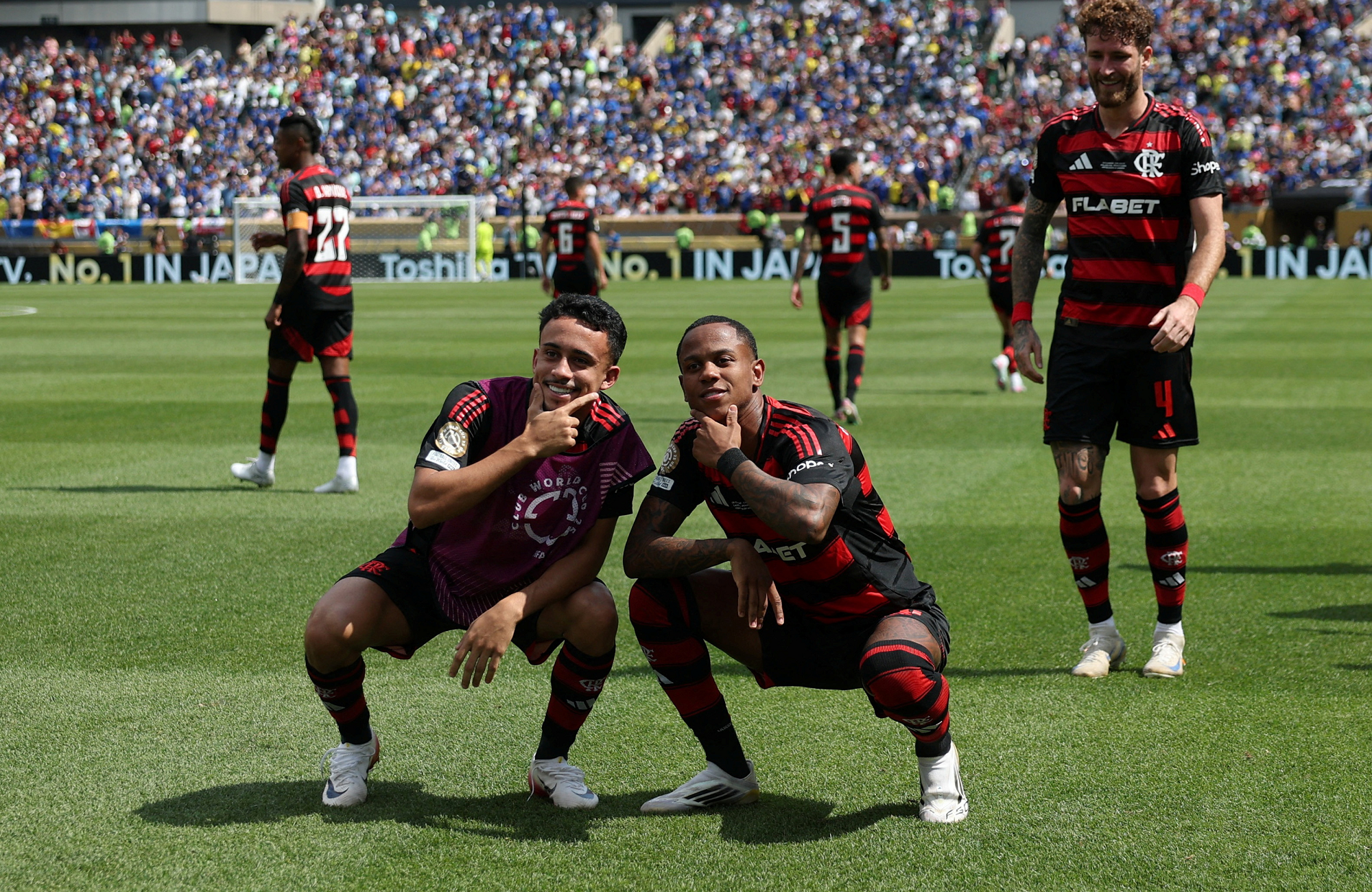 Flamengo celebrate