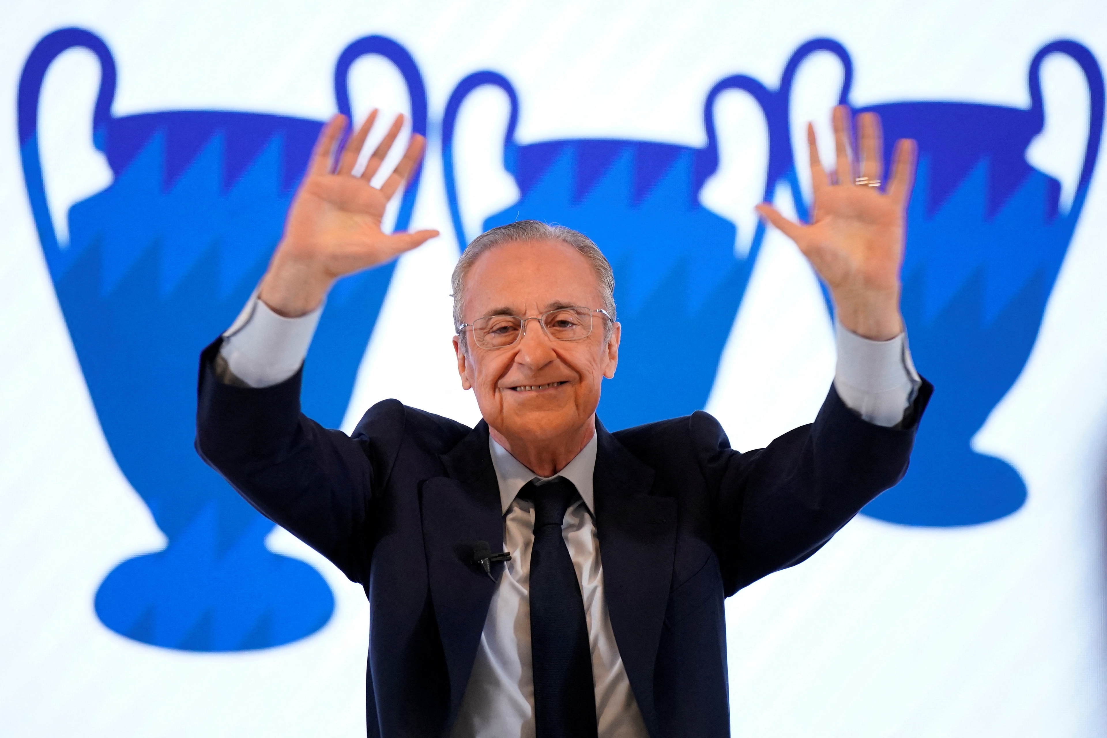 Florentino Pérez réélu président du Real Madrid