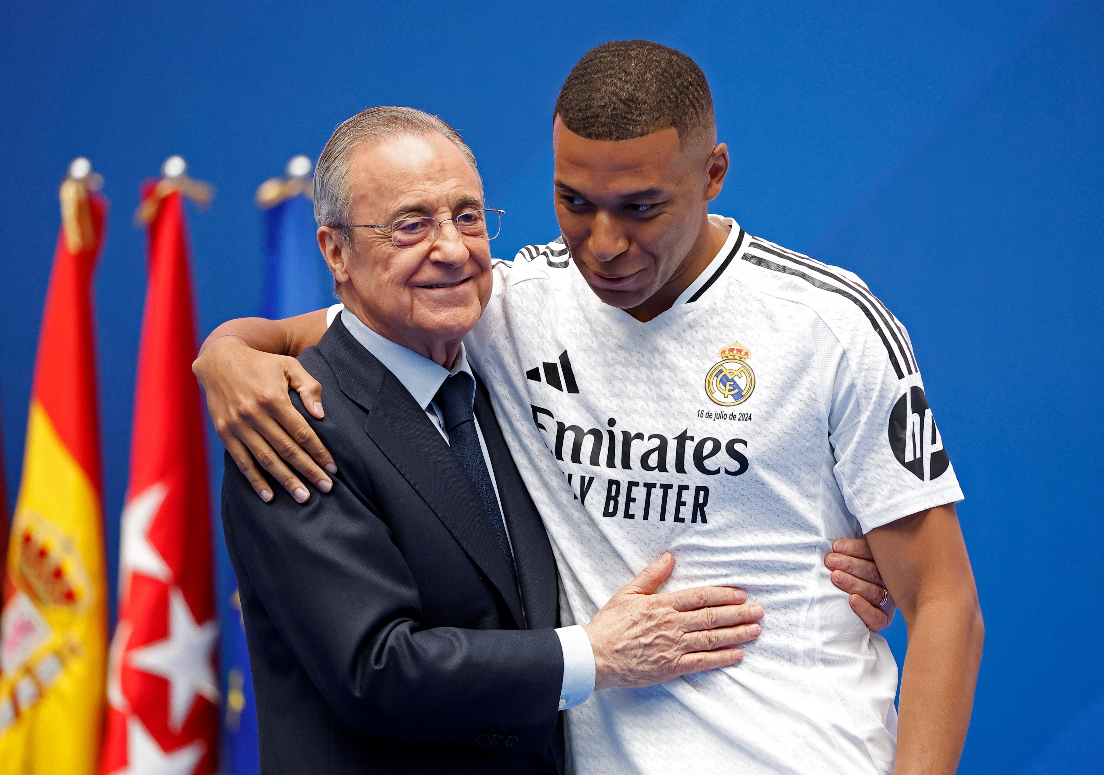 Florentino Pérez, Mbappé