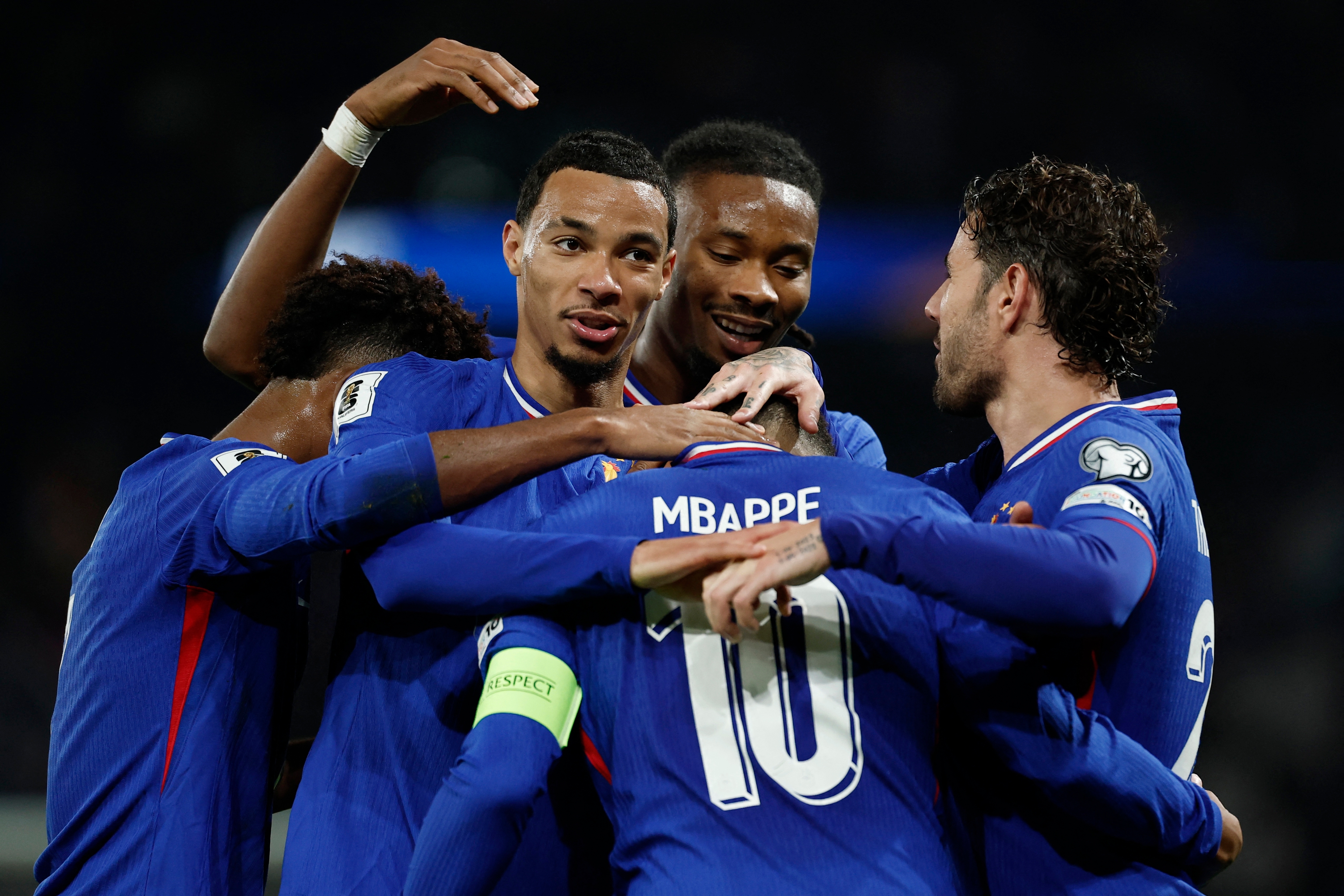 France Mbappé Ekitike etc