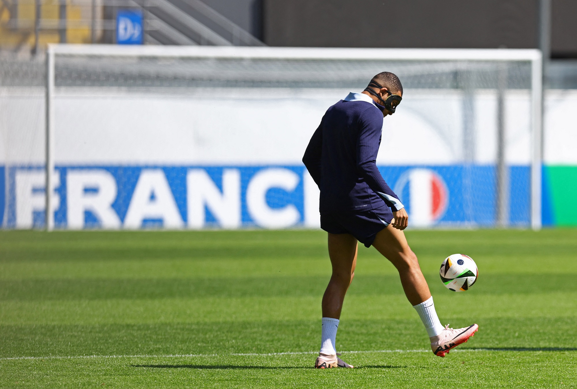 France's Kylian Mbappe during