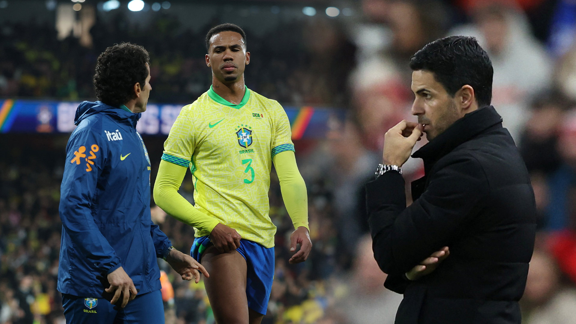 Gabriel Magalhaes, Mikel Arteta