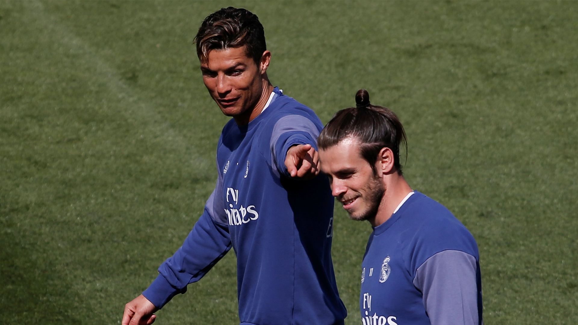 Gareth Bale y Cristiano Ronaldo