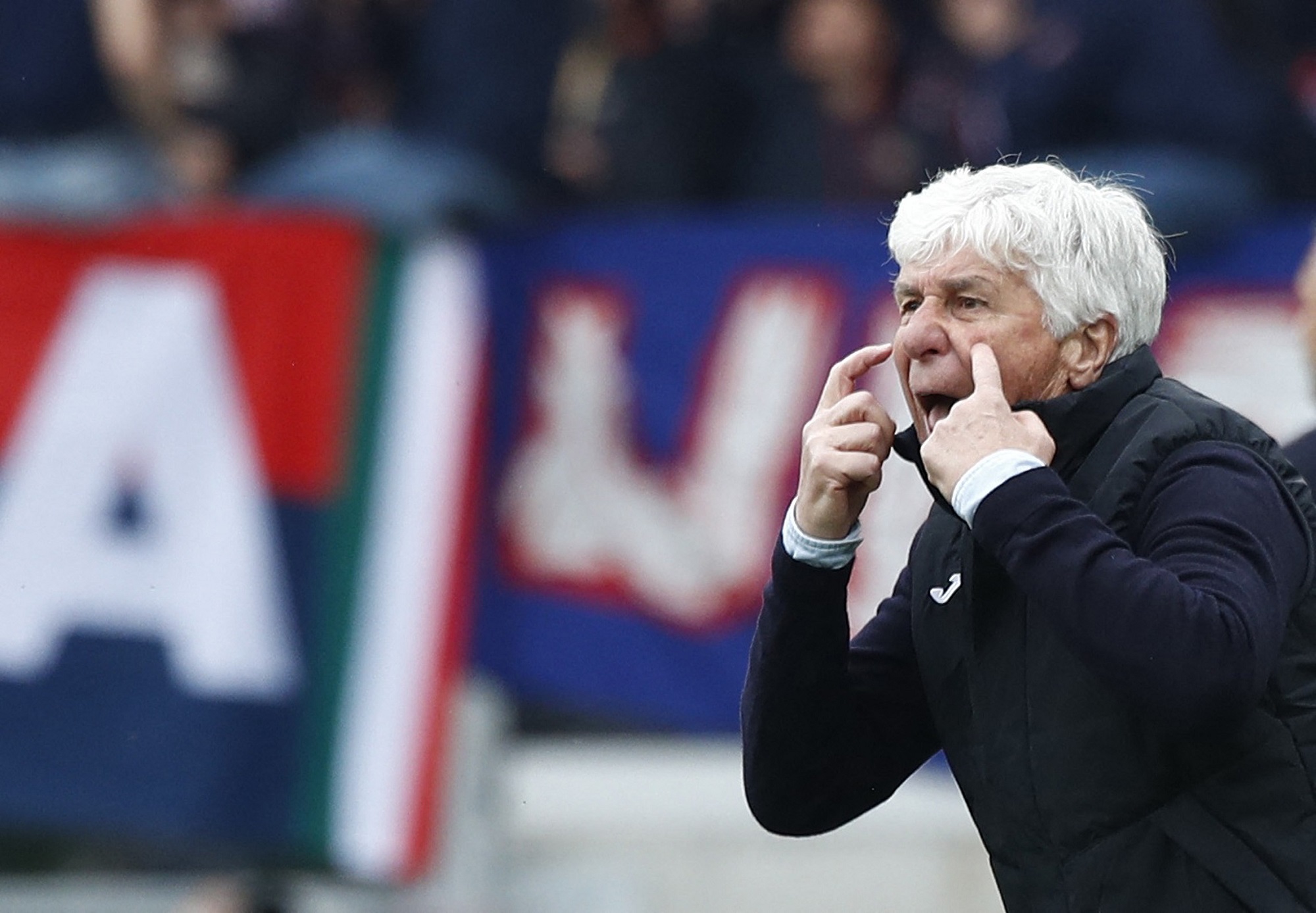 Gasperini reacts