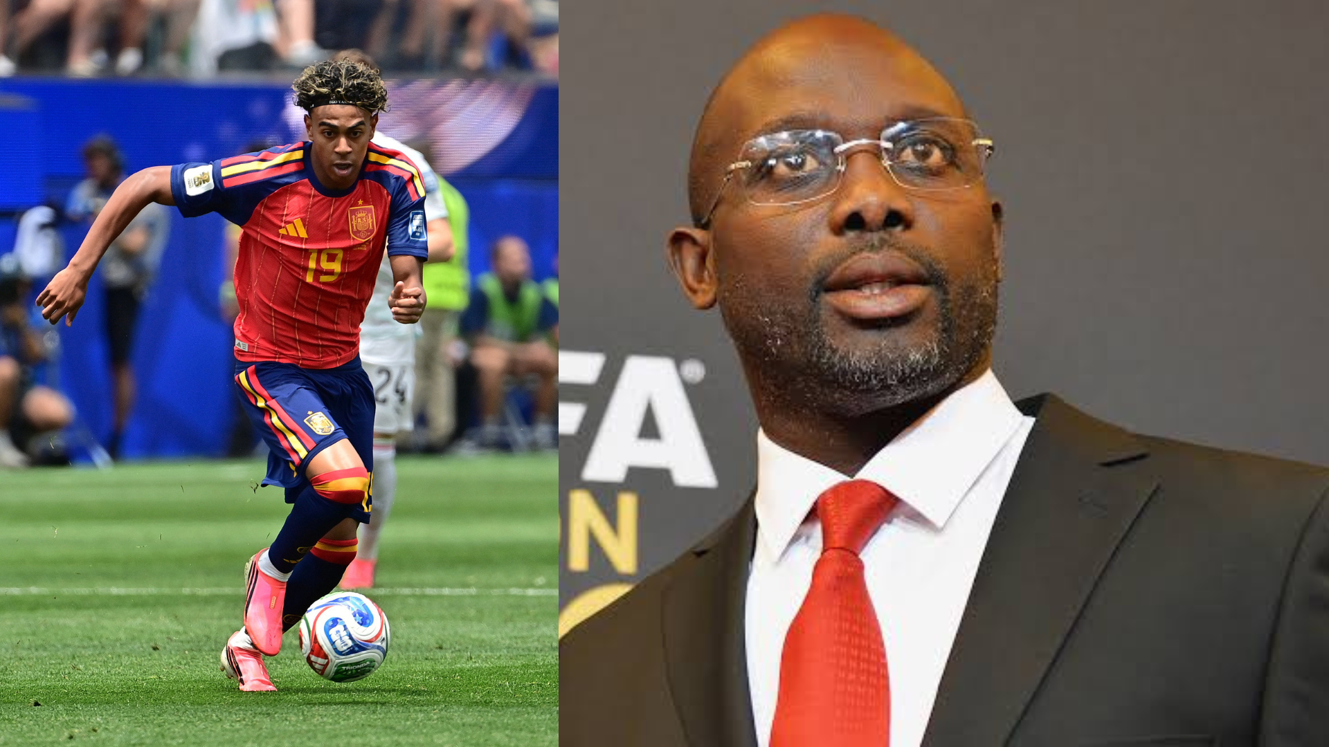 George Weah sobre Lamine Yamal
