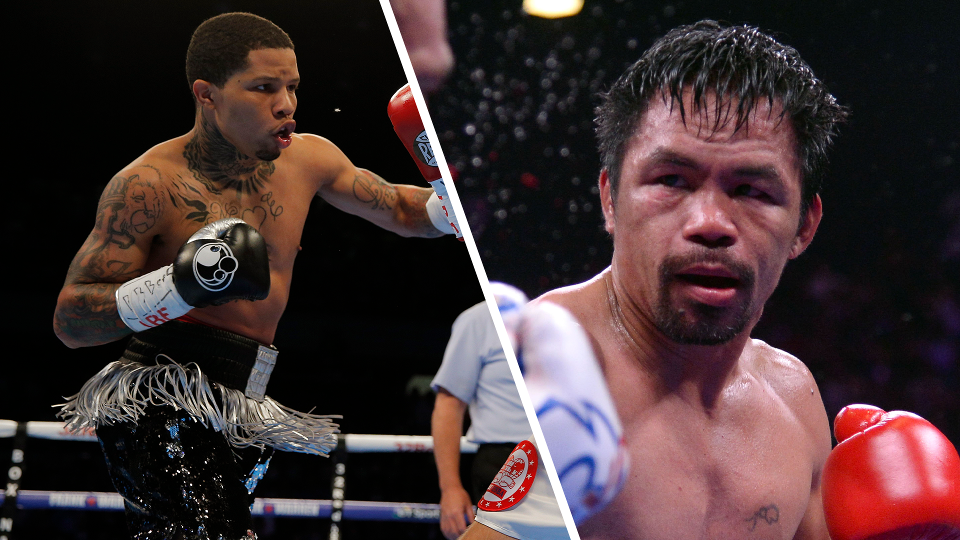 Gervonta Davis and Manny Pacquiao