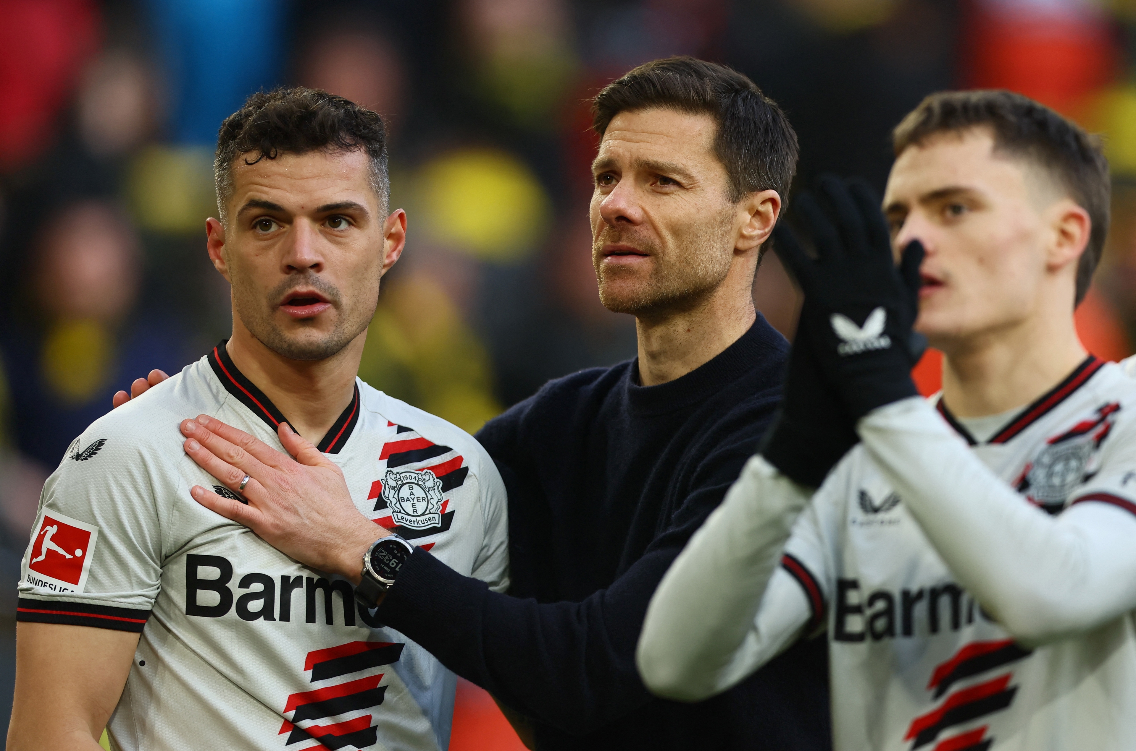 Granit Xhaka Xabi Alonso