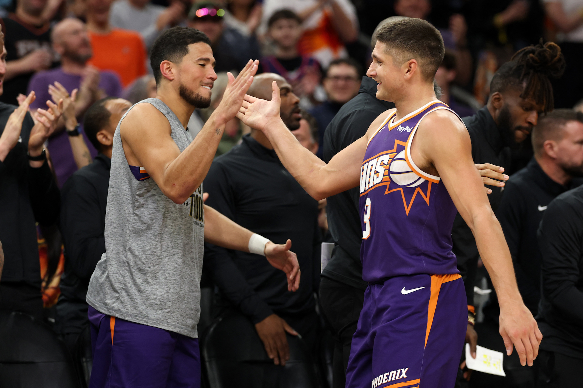 Grayson Allen Devin Booker Suns