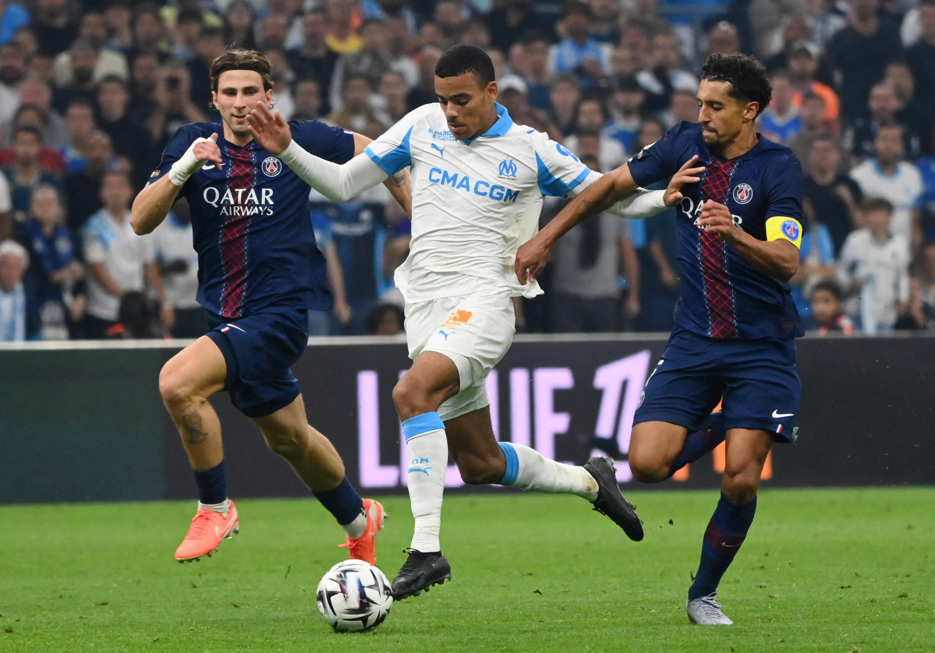 Greenwood et Marquinhos