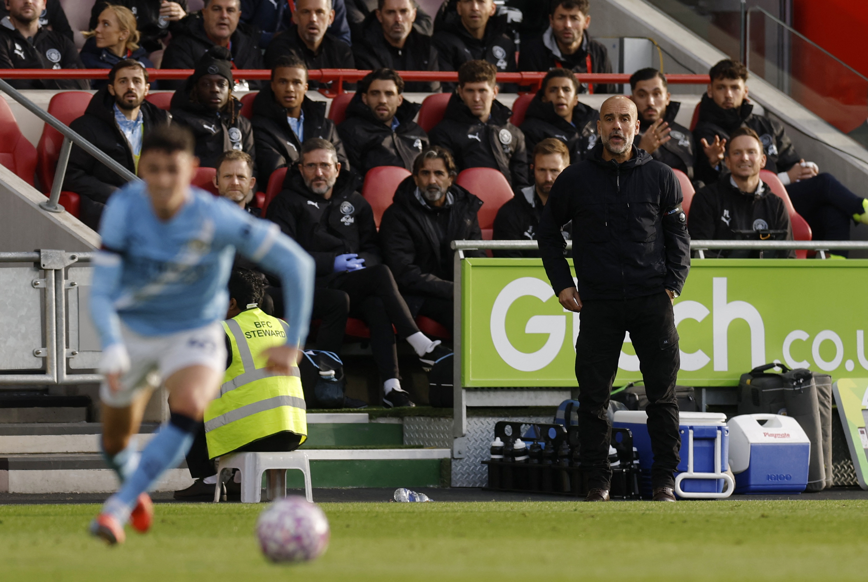 Guardiola Brentford